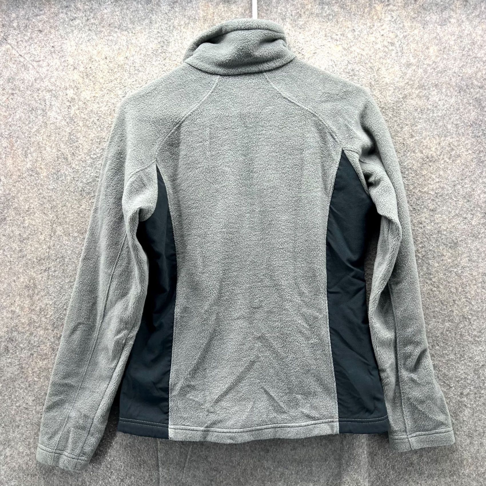 Vintage VINTAGE Columbia Jacket Womens M Gray Full Zip Fleece Benton Outdoors Casual Travel 90s Mens Womens Girls Size M / US 6-8 / IT 42-44 - 2 Thumbnail