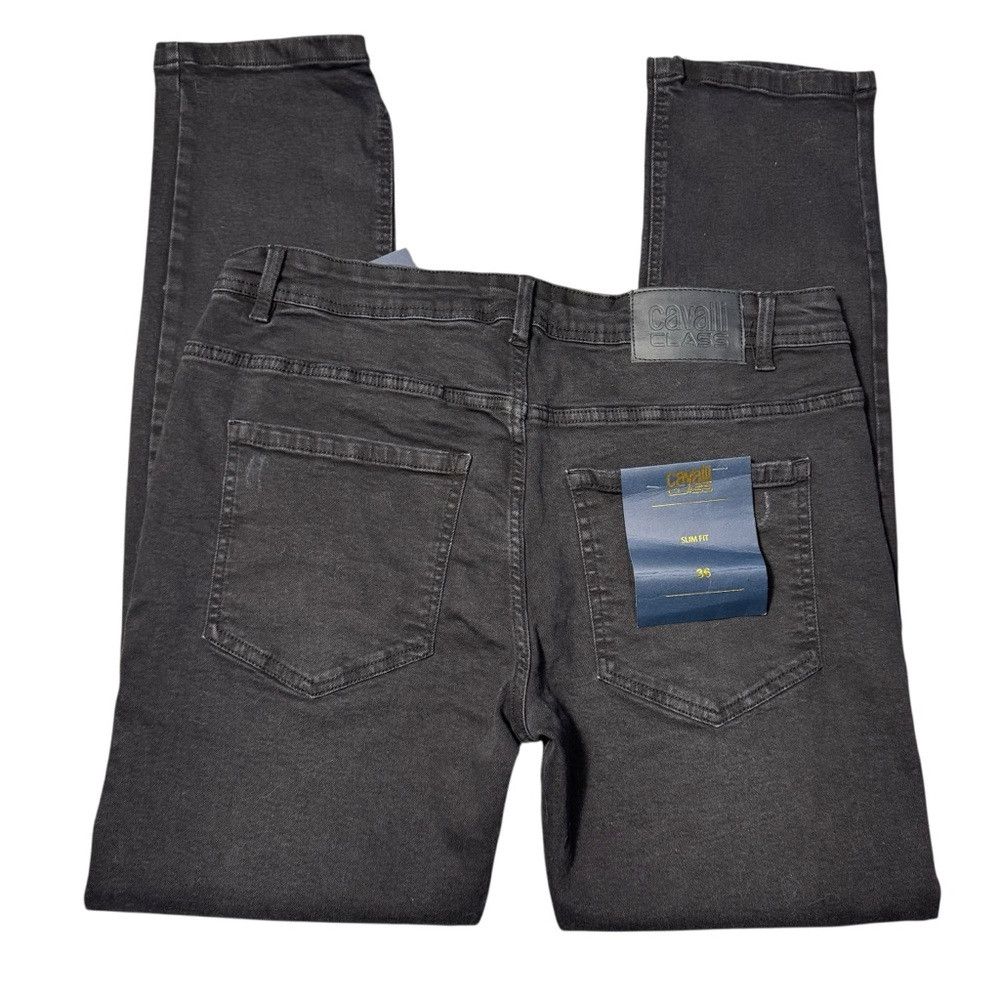 Roberto Cavalli NWT New $295 Cavalli Class by Roberto Cavalli Black Jeans S Size US 36 / EU 52 - 4 Thumbnail