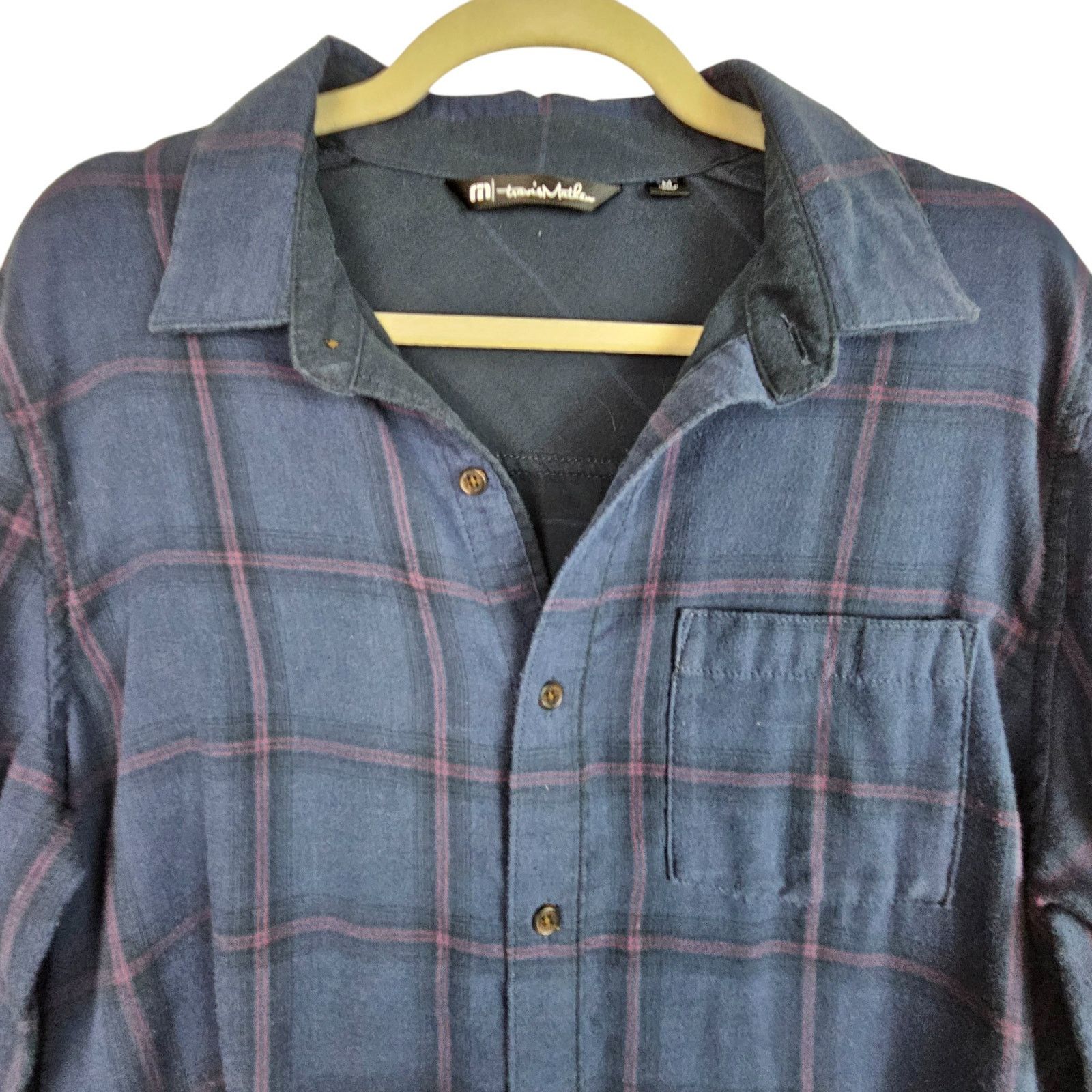 TravisMathew Travis Mathew Mens Flannel Shirt Plaid Sz M Gorpcore Outdoor Size US M / EU 48-50 / 2 - 2 Thumbnail