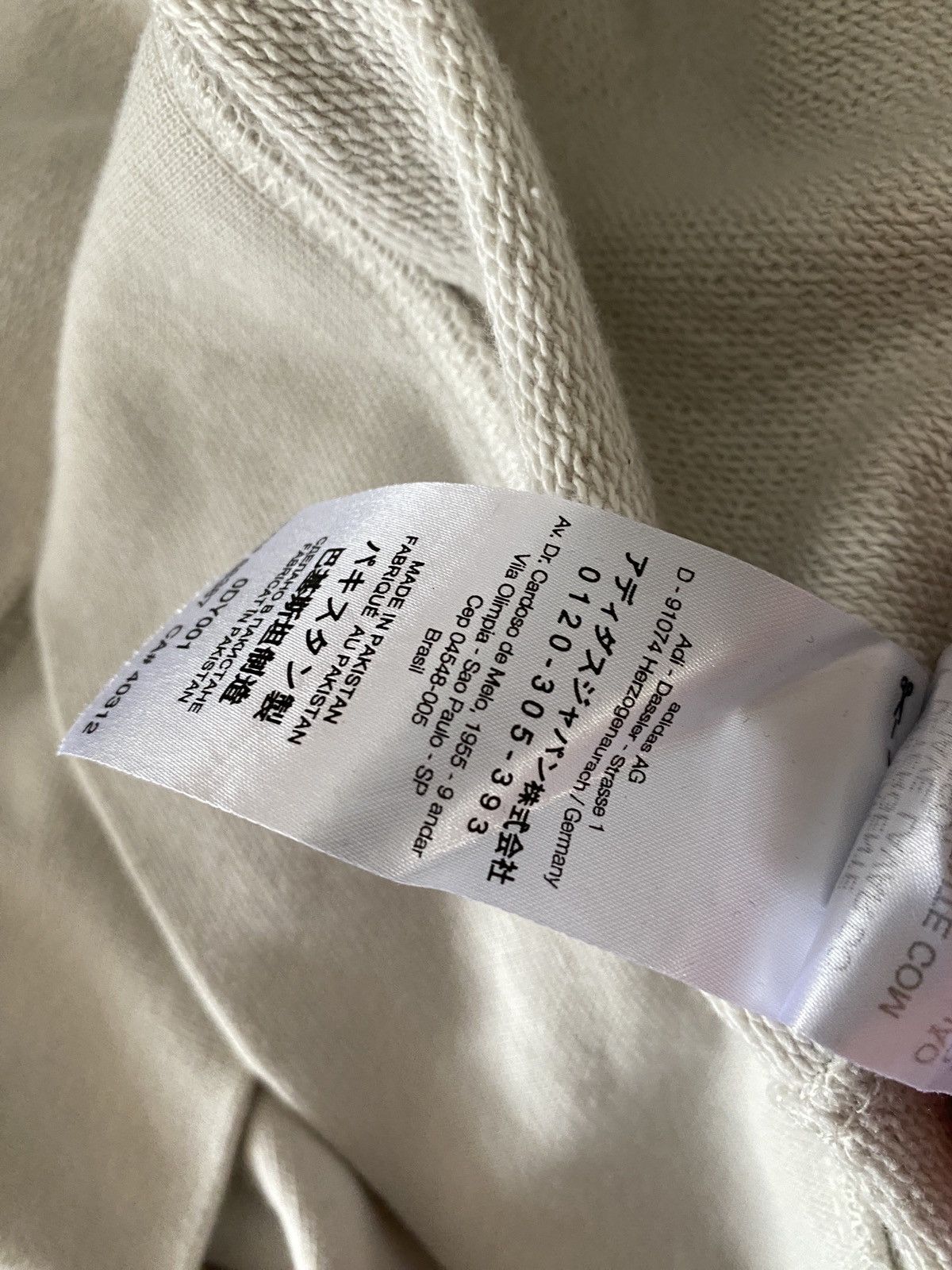 Adidas Very Rare Zip Hoodie Vintage Adidas x Yohji Yamamoto Y-3 Size US L / EU 52-54 / 3 - 12 Thumbnail
