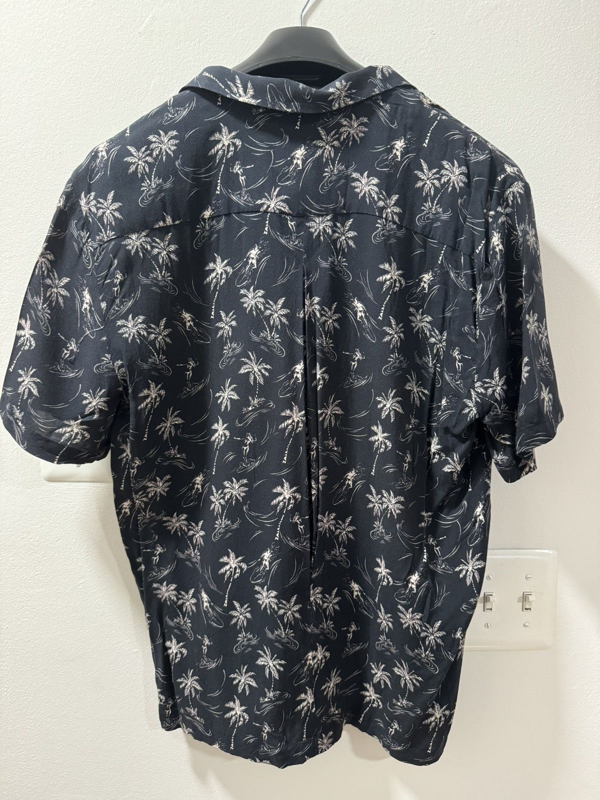 Frame Frame Blue Printed Collared Shirt Size US M / EU 48-50 / 2 - 3 Thumbnail