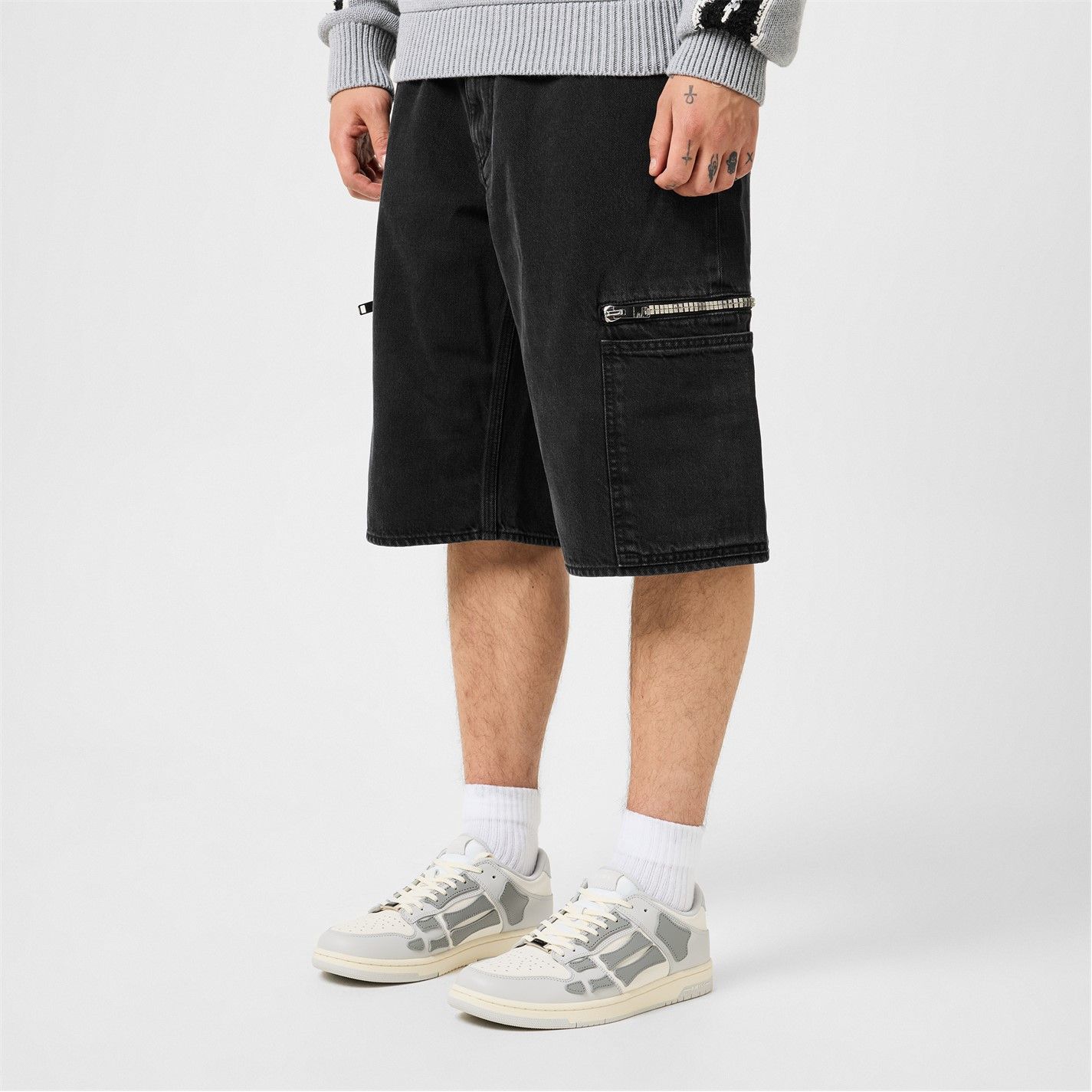 Amiri AMIRI Skeleton Top Low Trainers Size US 7 / EU 40 - 2 Thumbnail