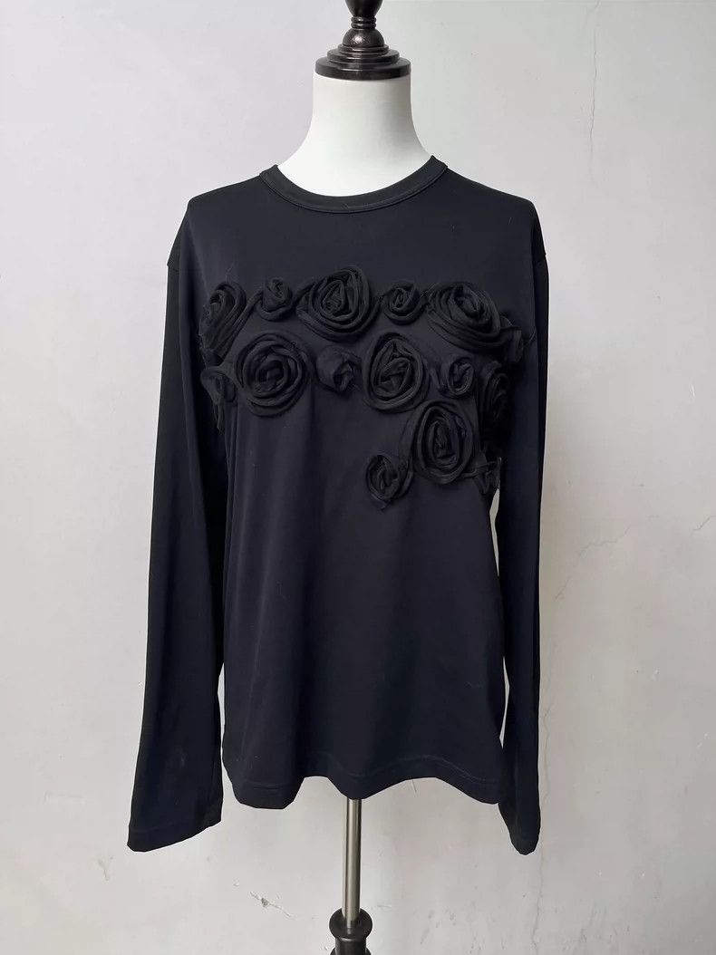 Comme des Garcons Comme Des Garcons Rose Flower Top Size M / US 6-8 / IT 42-44 - 1 Thumbnail