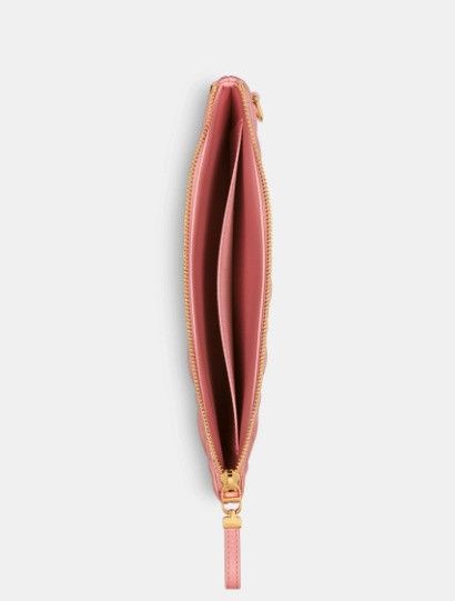 Dior o1w1db11024 Size: OS / Medium Caro Daily Pouch in Light Pink Size ONE SIZE - 4 Thumbnail