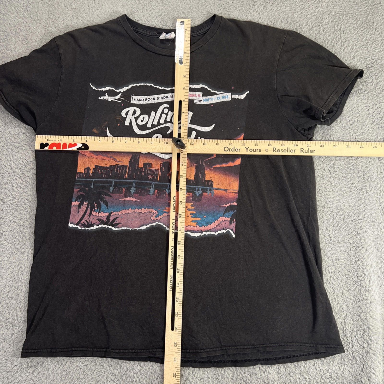 Delta Rolling Loud Shirt 2018 Concert Shirt Men Medium Distress Size US M / EU 48-50 / 2 - 4 Thumbnail