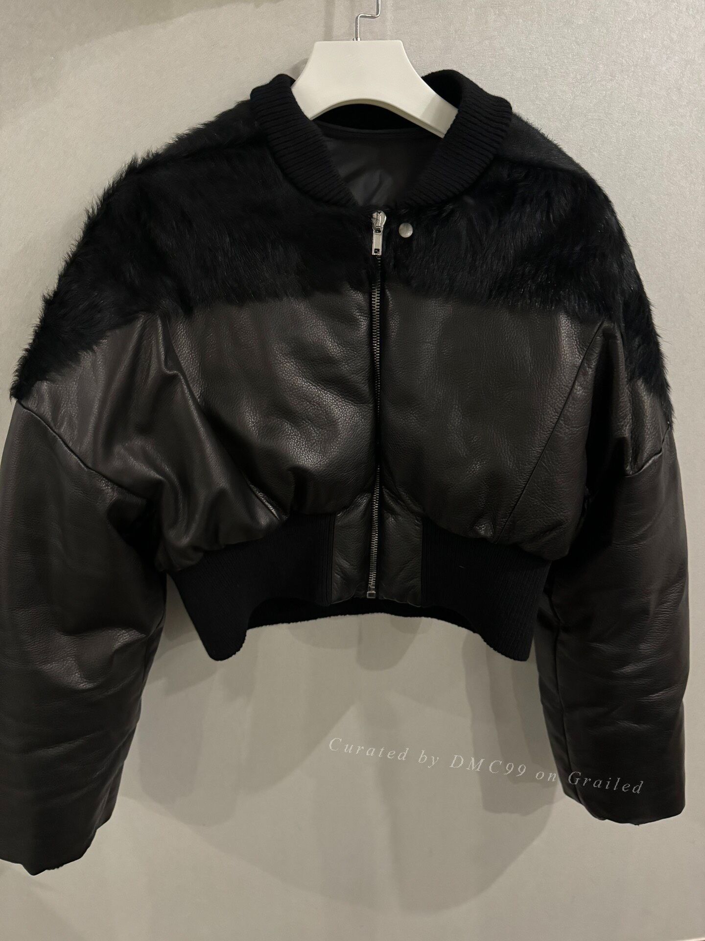 Rick Owens Rick Owens Horsehair Leather Down Jacket Size US M / EU 48-50 / 2 - 1 Thumbnail