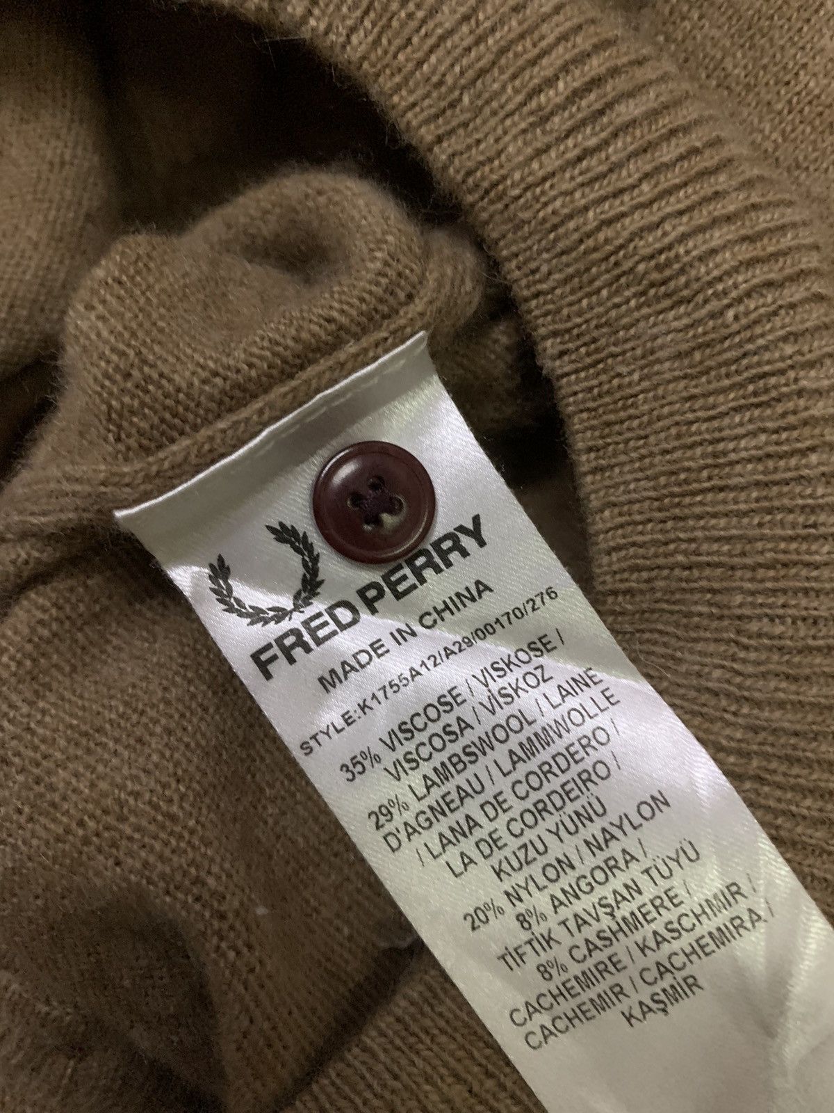 Fred Perry Fred Perry Cardigan Shirt Size US M / EU 48-50 / 2 - 7 Thumbnail