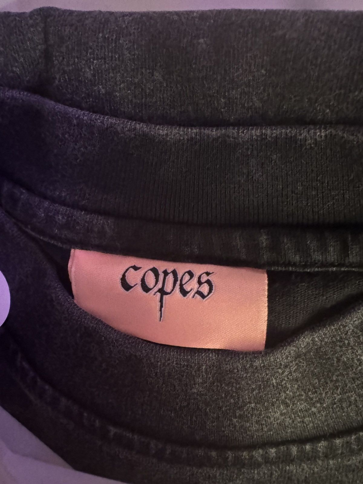Copes copes Greytech Alien tee vintage stone washed black Size US S / EU 44-46 / 1 - 3 Thumbnail