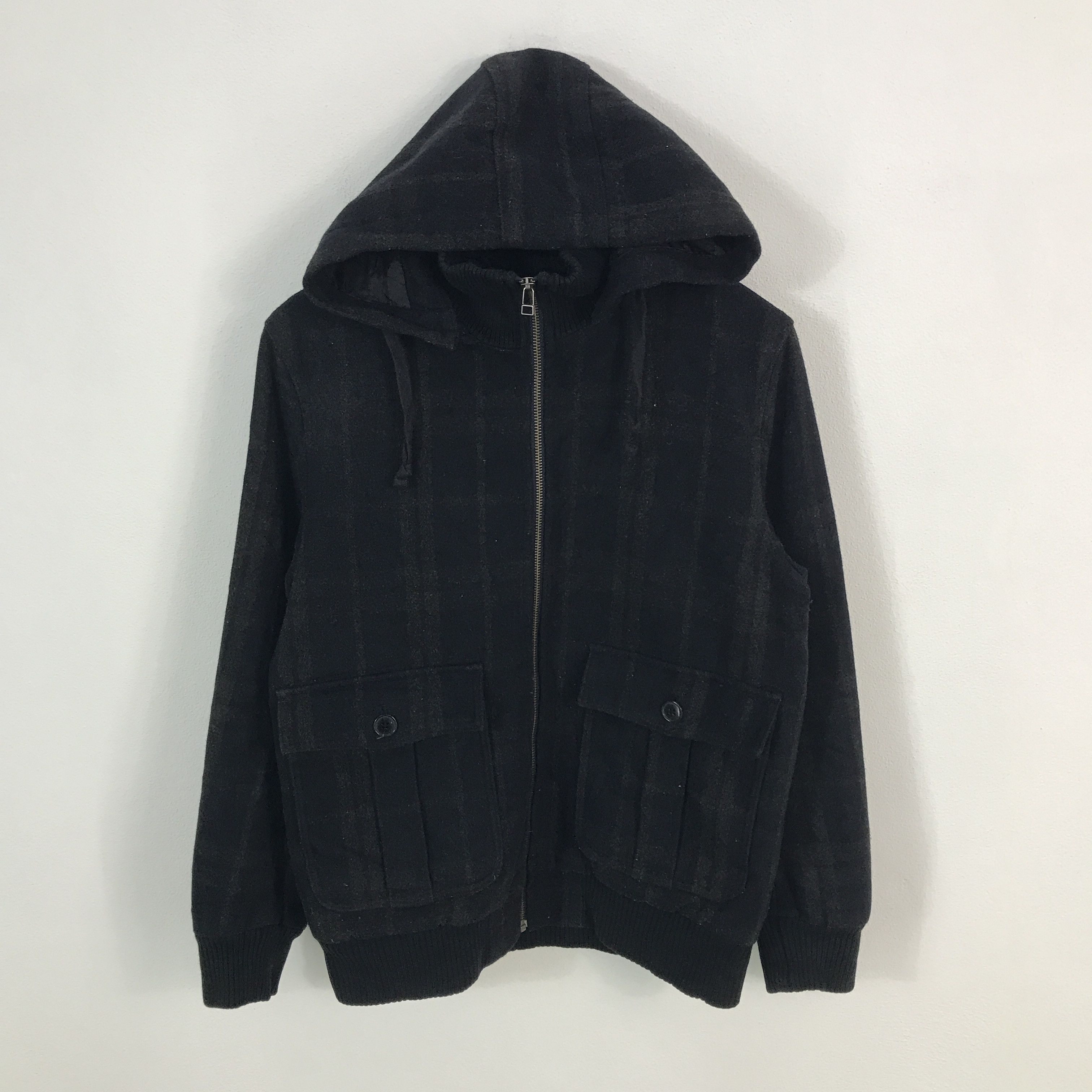 Global Work × Japanese Brand global work Wool hoodie jacket Size US M / EU 48-50 / 2 - 1 Thumbnail