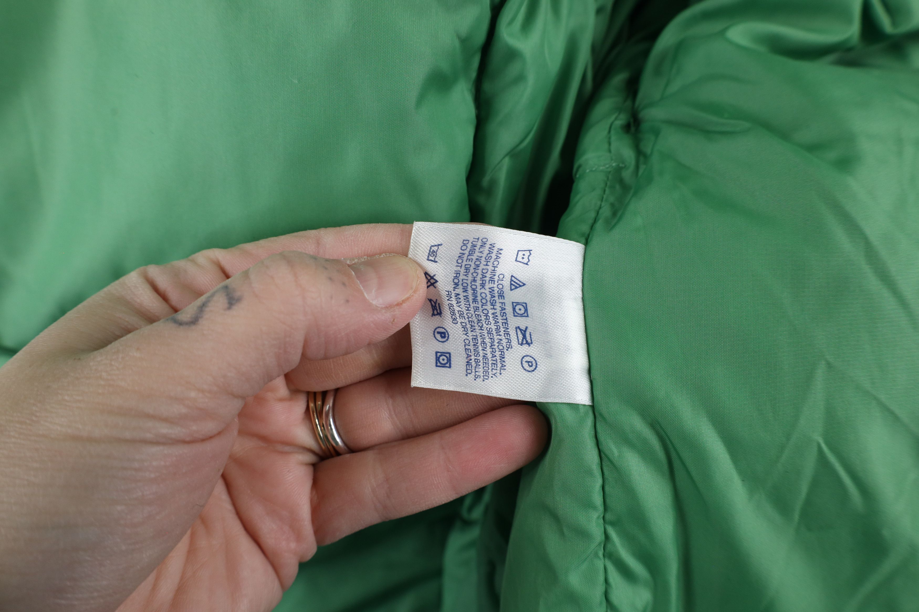 Lands' End × Vintage Vintage 90s Lands End Down Fill Puffer Vest Jacket Green Size US XL / EU 56 / 4 - 12 Thumbnail