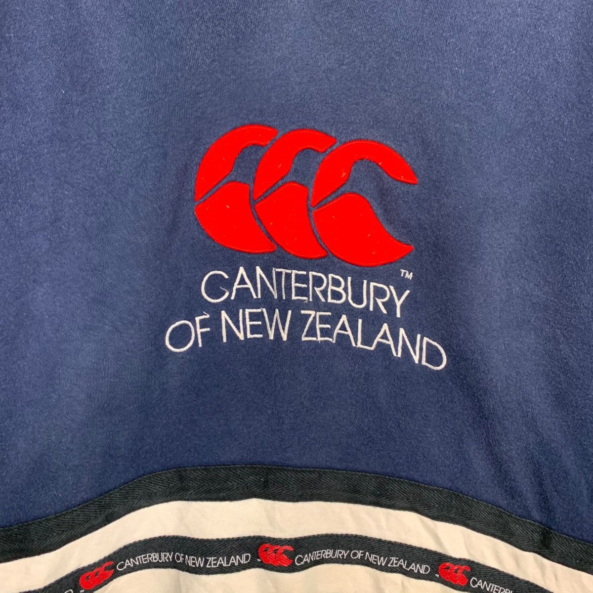 Canterbury of New Zealand CANTERBURY Embroidery Big Logo Colorblock Sweater #1742-C77 Size US L / EU 52-54 / 3 - 8 Thumbnail