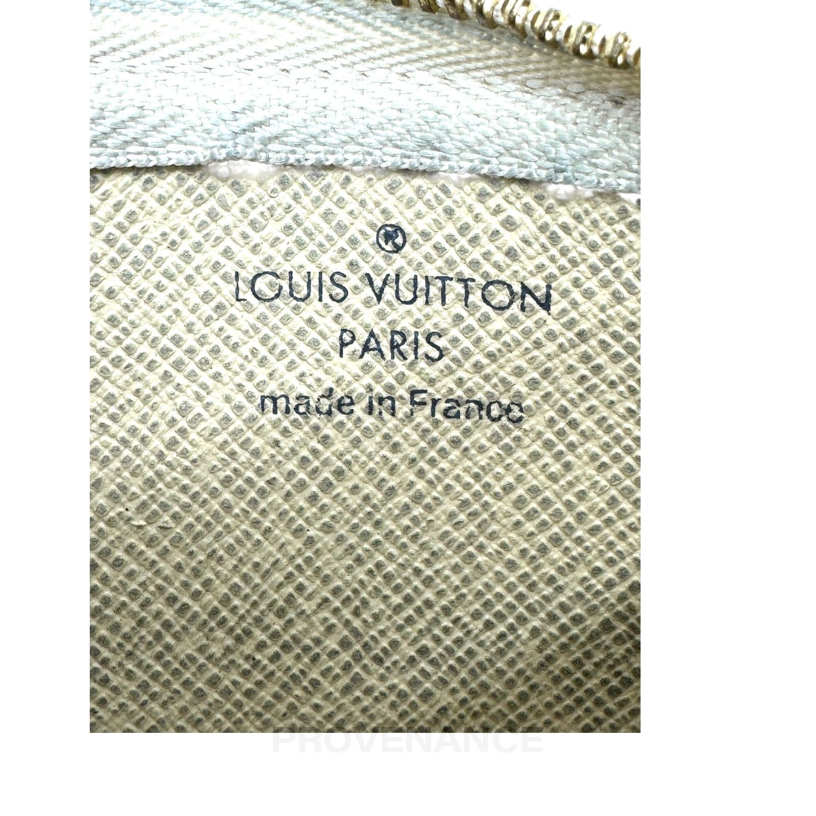 Louis Vuitton 🔴 Louis Vuitton Key Pouch Cles - Damier Azur Size ONE SIZE - 7 Thumbnail