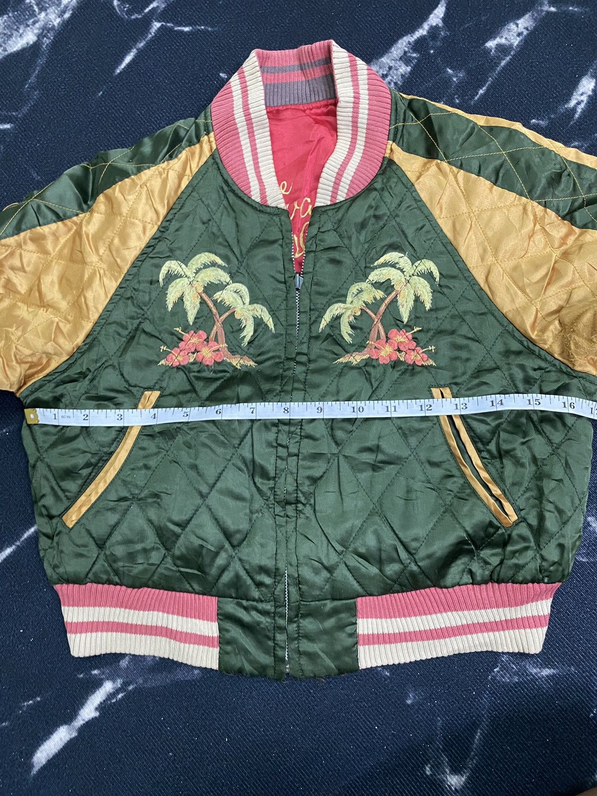Japanese Brand Kids sukajan hawaii jacket Size US XXS / EU 40 - 5 Thumbnail