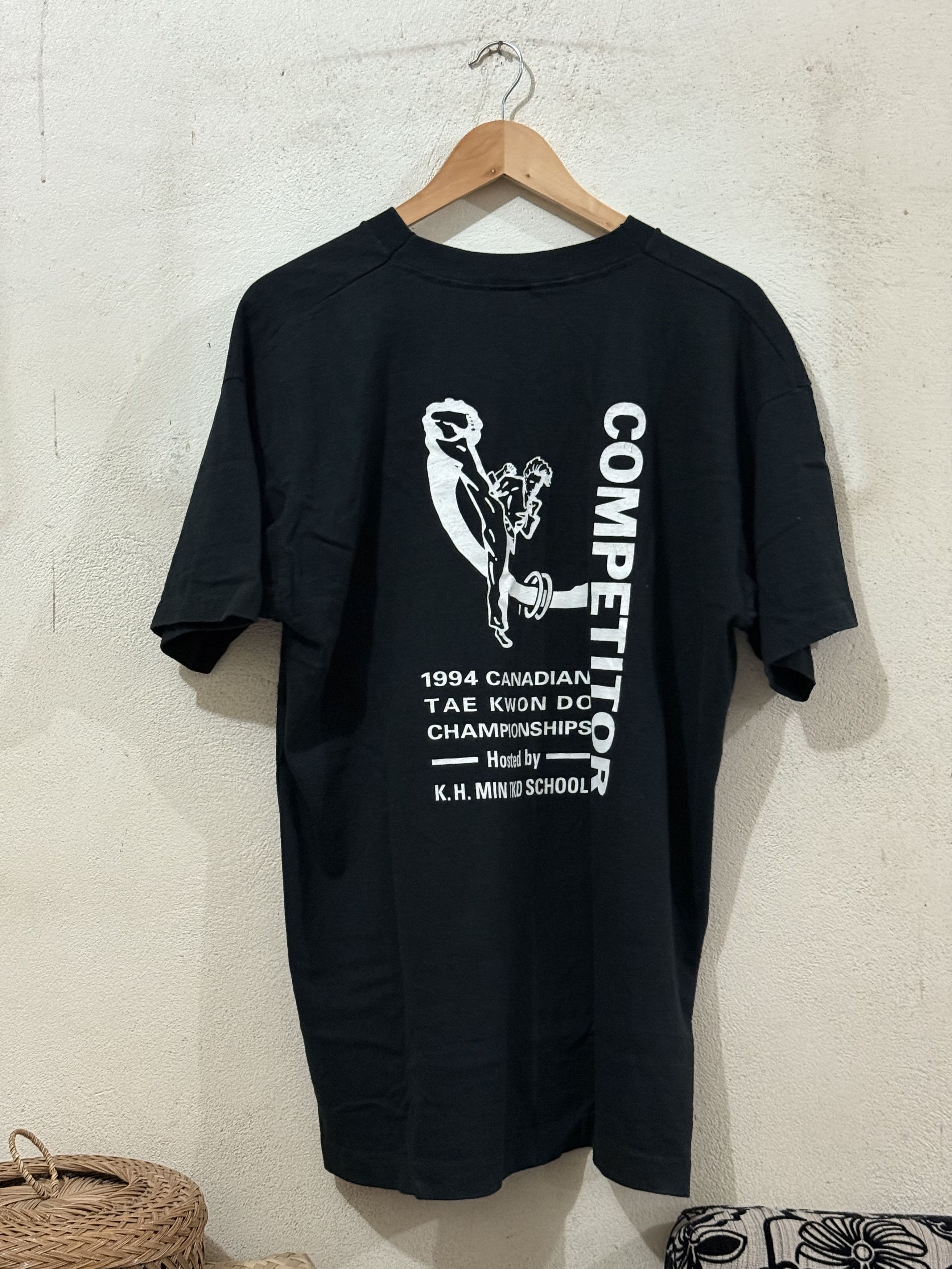 Vintage 1994 Taekwondo Canada Competitor Tee XL Size US XL / EU 56 / 4 - 7 Thumbnail