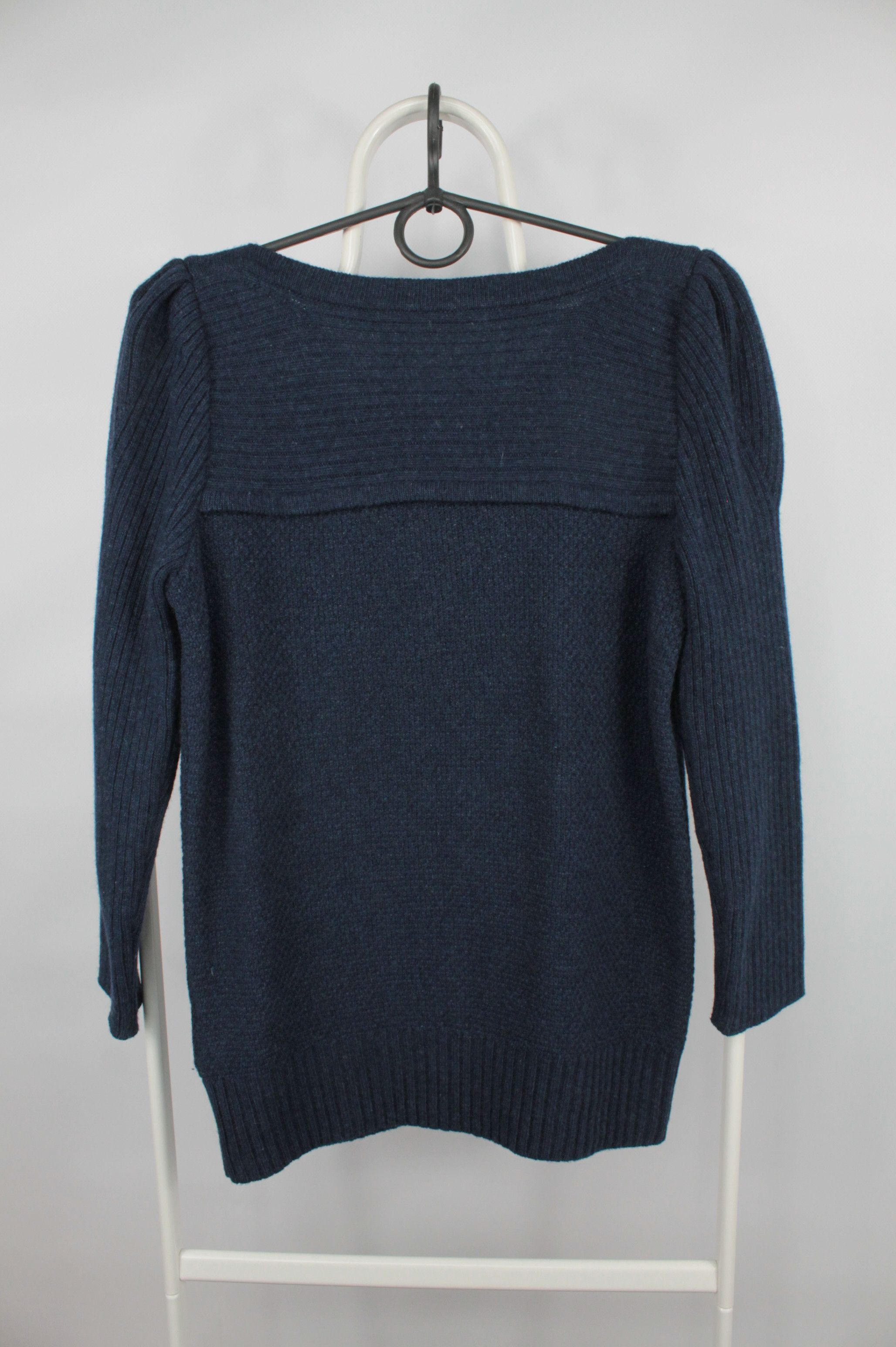 See by Chloe See by Chloe Blue Wool Pullover Sweater With Pocket Size S / US 4 / IT 40 - 5 Thumbnail