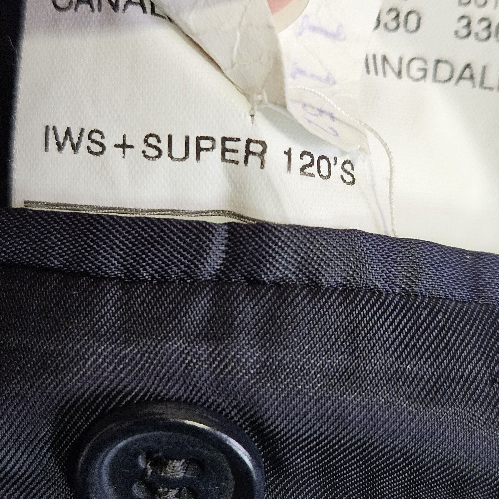Canali Canali Blazer Black Super 120s Wool Italian Suit Jacket Size 42R - 12 Thumbnail