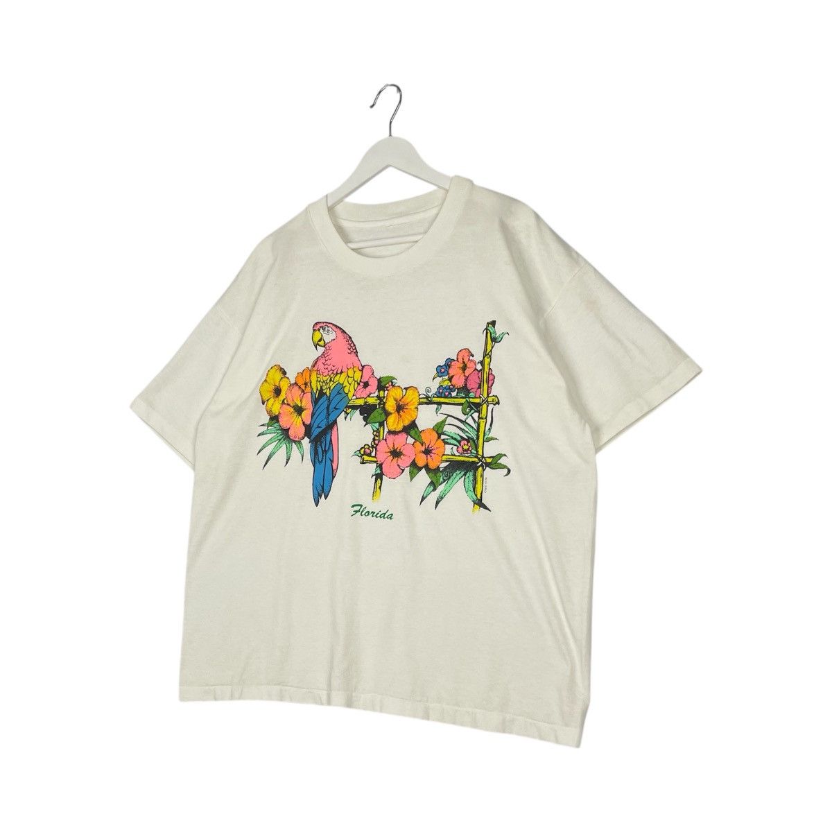 Designer × Vintage Vintage tropical bird shirt parrot florida Size L Size US L / EU 52-54 / 3 - 3 Thumbnail