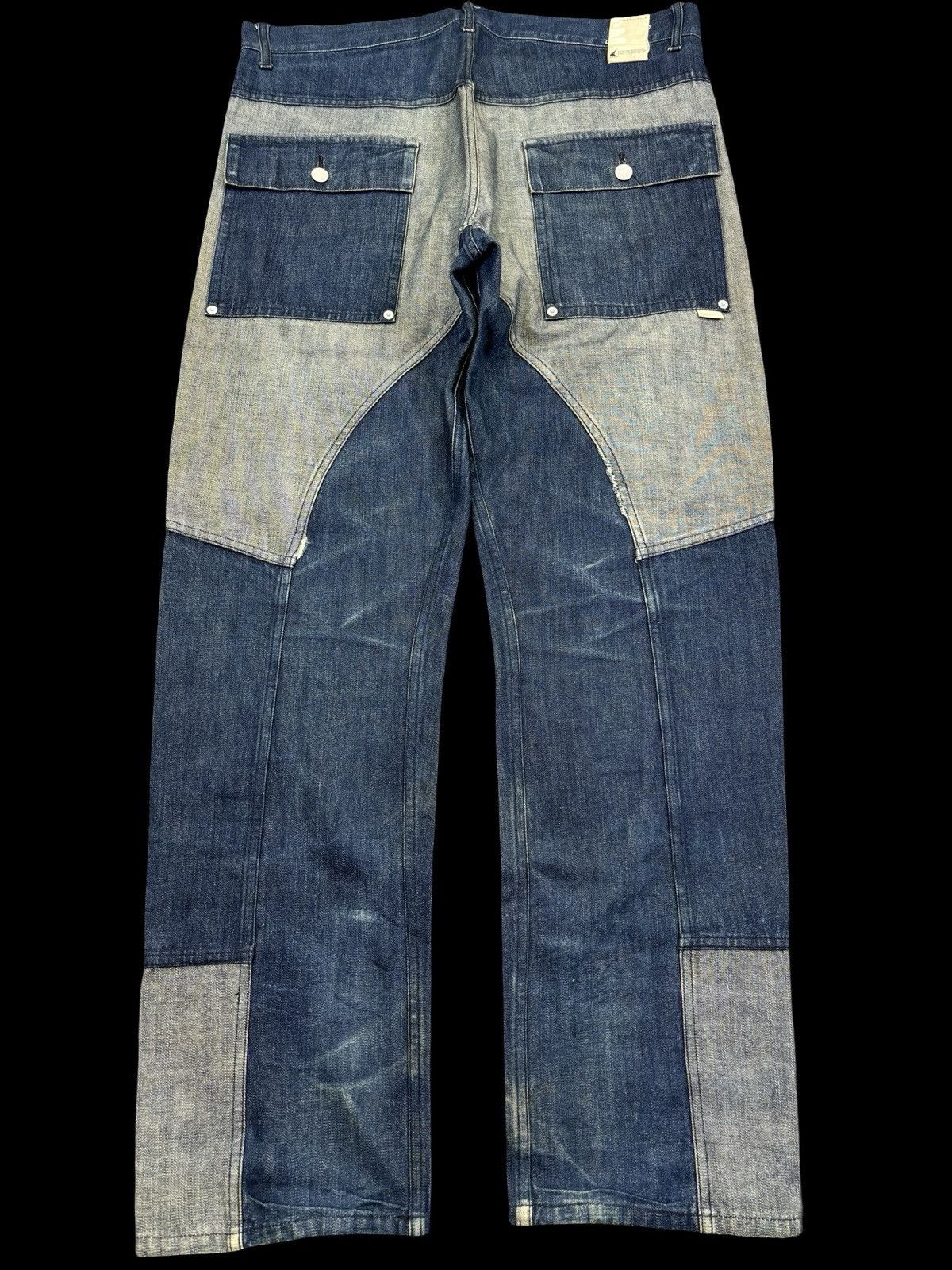 Japanese Brand COMMUNITY WORKS Japan Street Fashion Designer Denim F887 Size US 36 / EU 52 - 2 Thumbnail
