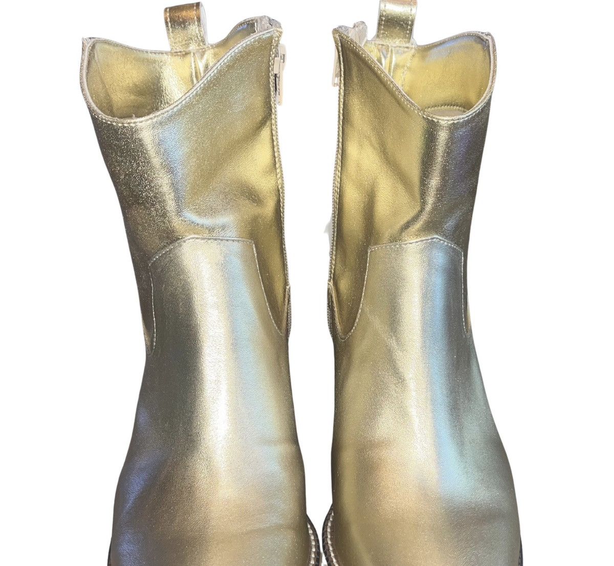 Other Handmade gold boots Size US 8 / IT 38 - 2 Thumbnail