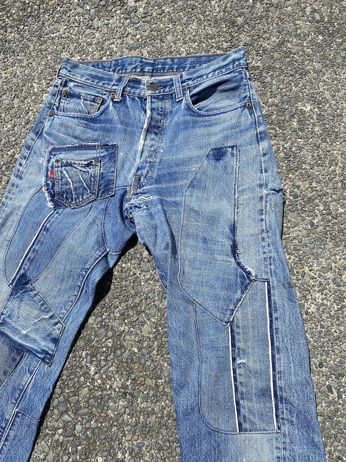 Levi's Vintage 1969 Levis Big E 501xx Selvedge Jeans USA 30 x 30 Size US 30 / EU 46 - 6 Thumbnail
