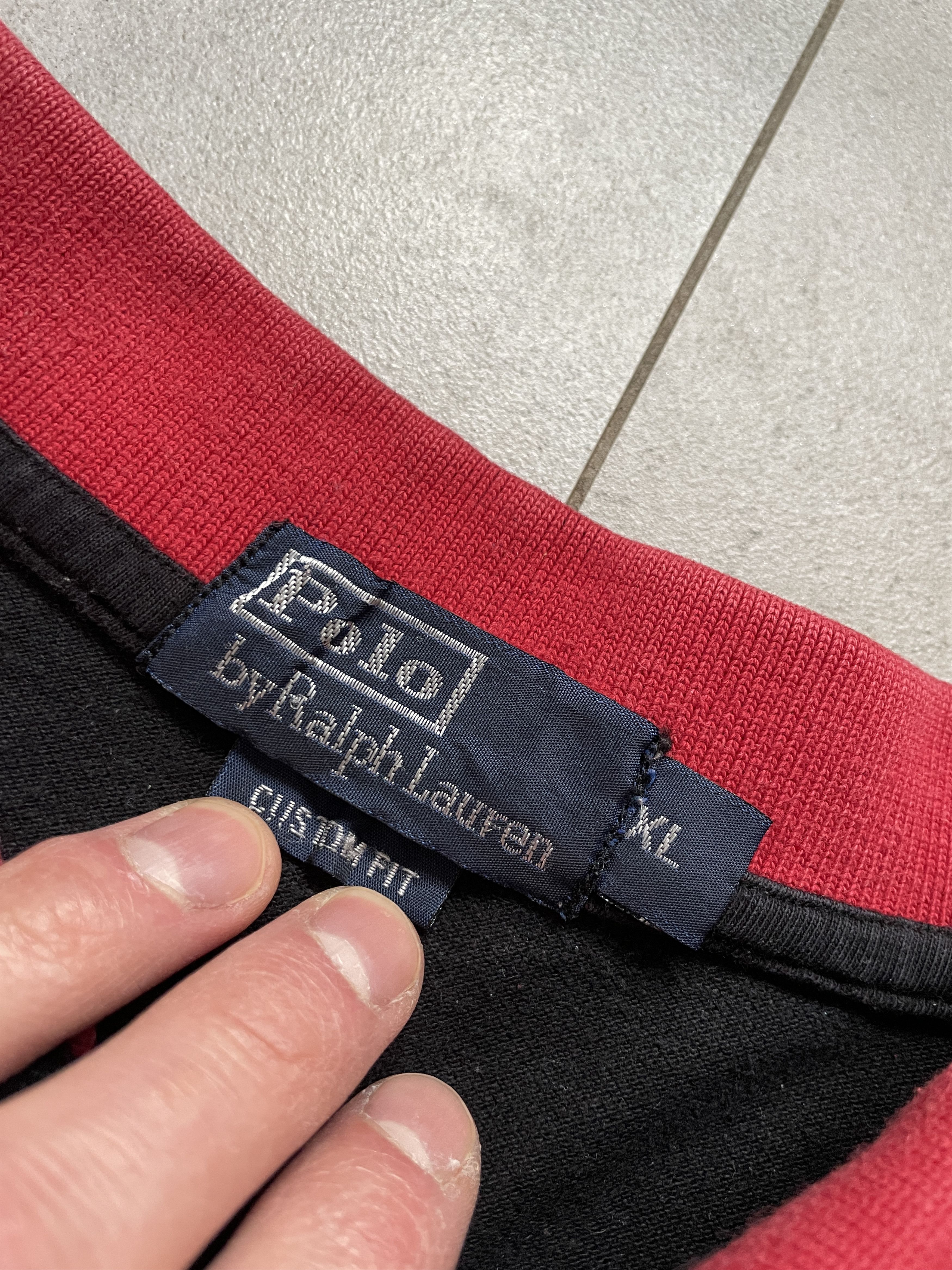 Polo Ralph Lauren RALPH LAUREN CHIEF KEEF TYPE BIG PONY BLACK GOLD POLO Size US XL / EU 56 / 4 - 4 Thumbnail