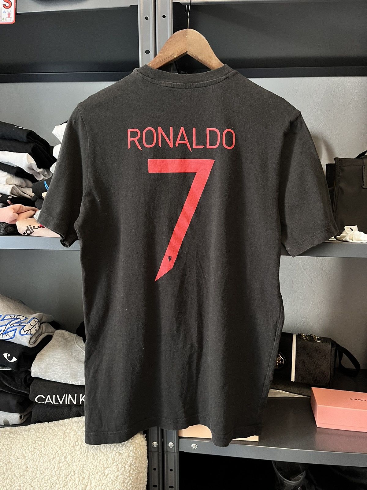 Adidas Vintage Adidas #7 Cristiano Ronaldo T-shirt Size US S / EU 44-46 / 1 - 3 Thumbnail