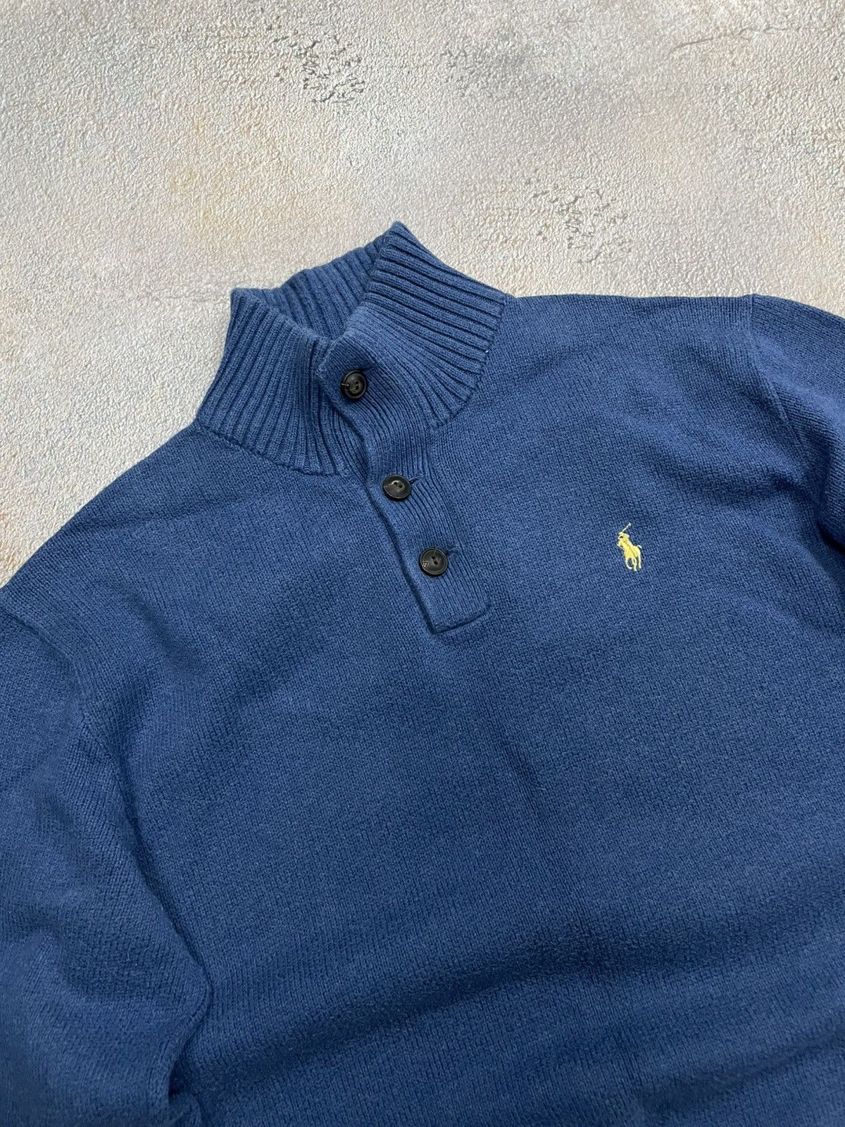Polo Ralph Lauren Polo Ralph Lauren Heavy Cotton Knit Sweater Size US XL / EU 56 / 4 - 3 Thumbnail