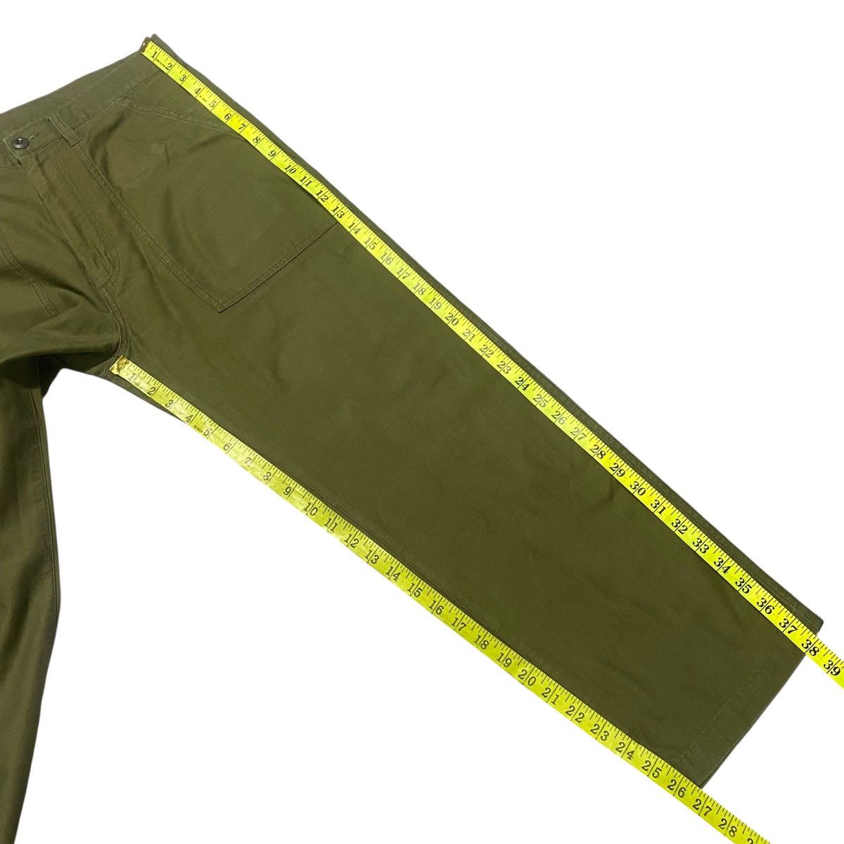Japanese Brand Gung Ho Sateen Military Fatigue Pants Size US 33 - 17 Thumbnail