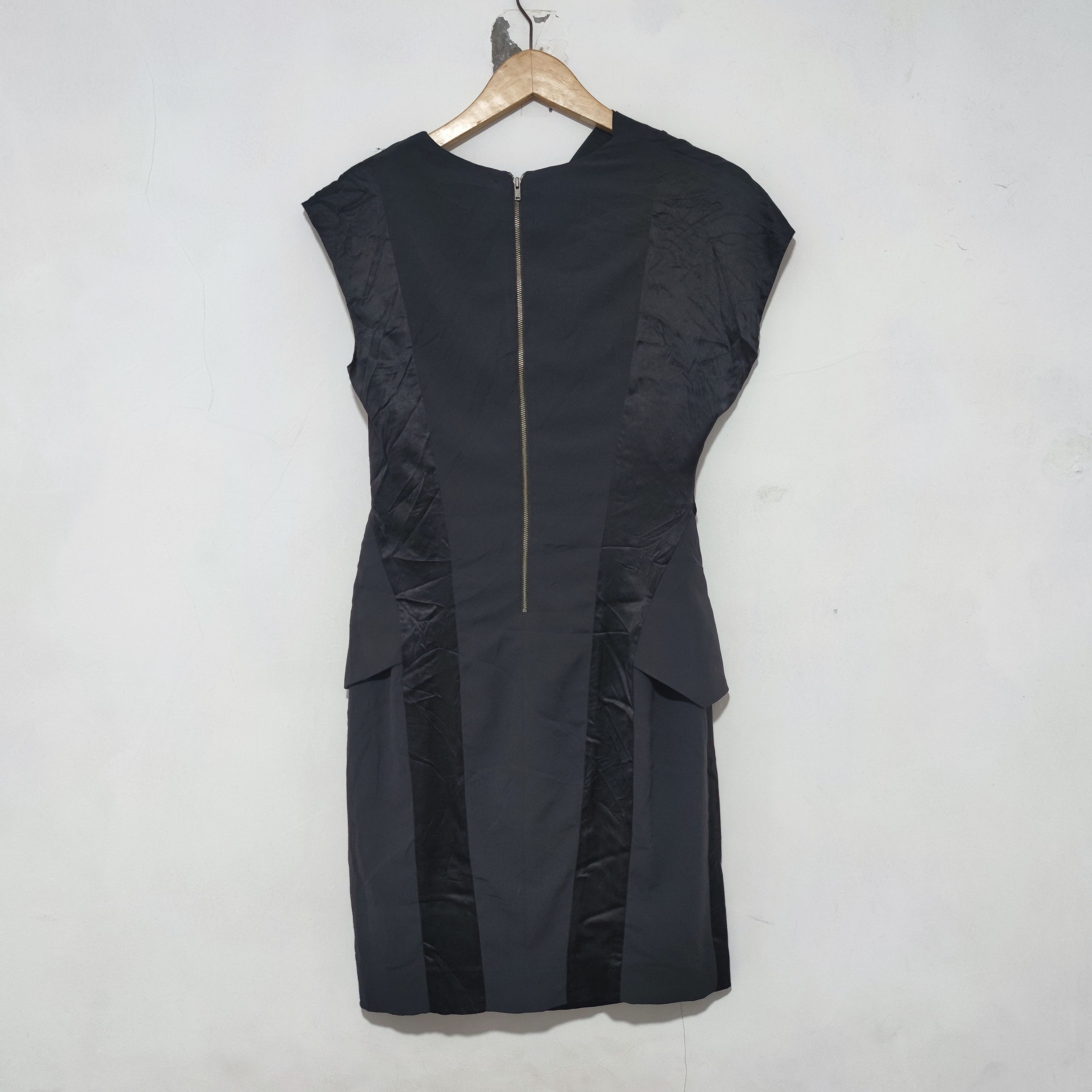 Helmut Lang Helmut Lang Assymetrical Mixed Media Dress Size S / US 4 / IT 40 - 4 Thumbnail