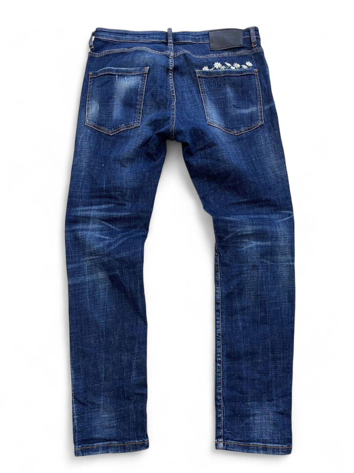 Dsquared2 Dsquared2 distressed blue denim jeans Y2K Italian fit Size US 36 / EU 52 - 7 Thumbnail