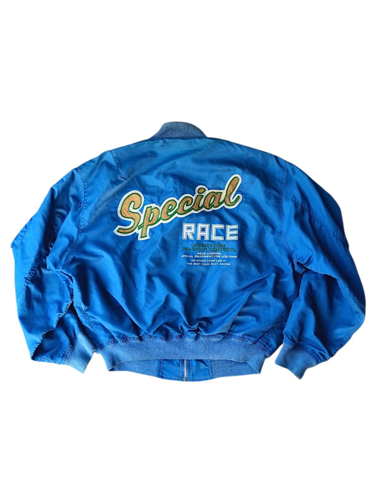 Benetton 90's Benetton F1 Racing Team special race reversible jacket Size US L / EU 52-54 / 3 - 5 Thumbnail