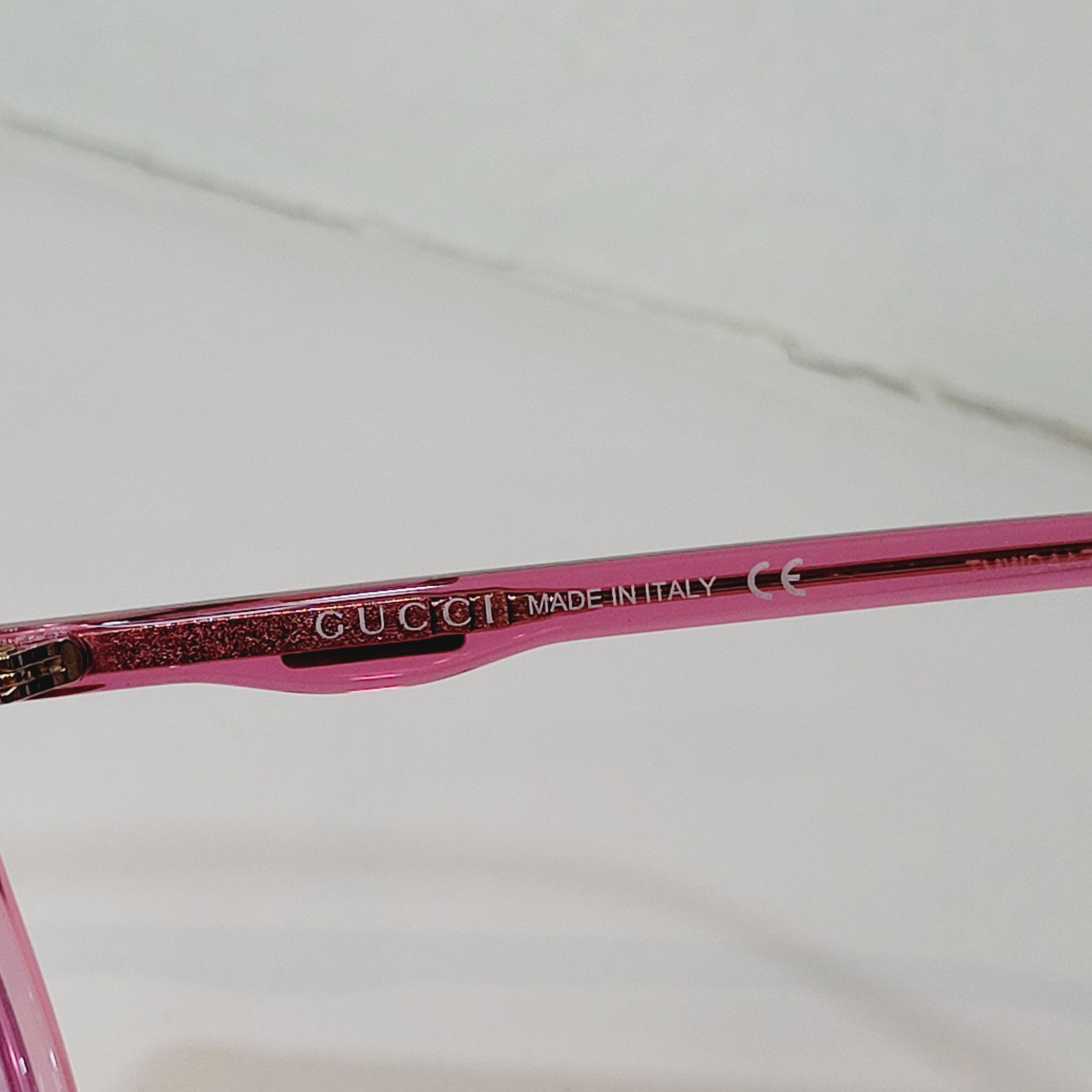 Gucci Gucci Acetate GG0257SA Unisex Oversize Sunglasses Size ONE SIZE - 7 Thumbnail