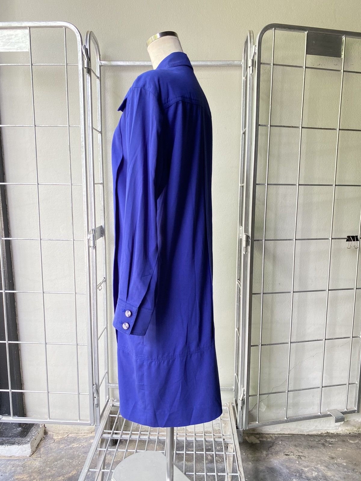 Karl Lagerfeld Karl Lagerfeld vintage blue dress Size ONE SIZE - 18 Thumbnail