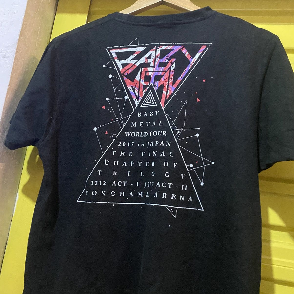 Band Tees × Japanese Brand 2015 Baby Metal Tour tee Size US L / EU 52-54 / 3 - 4 Thumbnail