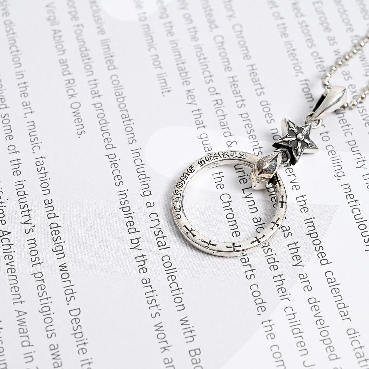 Chrome Hearts CHROME HEARTS BALL CHAIN NECKLACE SILVER STAR Size ONE SIZE - 8 Thumbnail