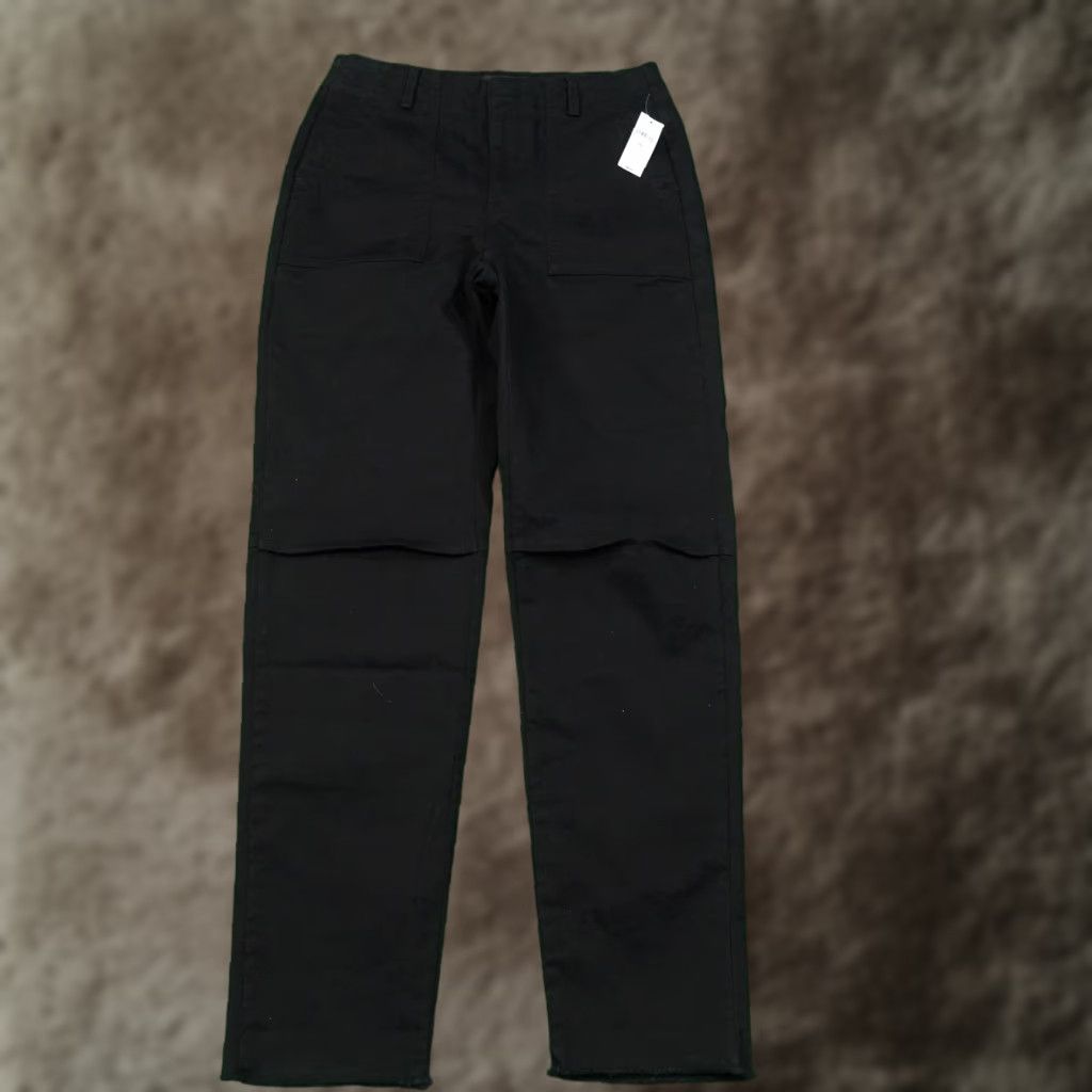 Banana Republic Banana Republic Pants Womens 2 Tall Black Authentic Chino Girlfriend Fit Ankle Size 26" / US 2 / IT 38 - 1 Thumbnail