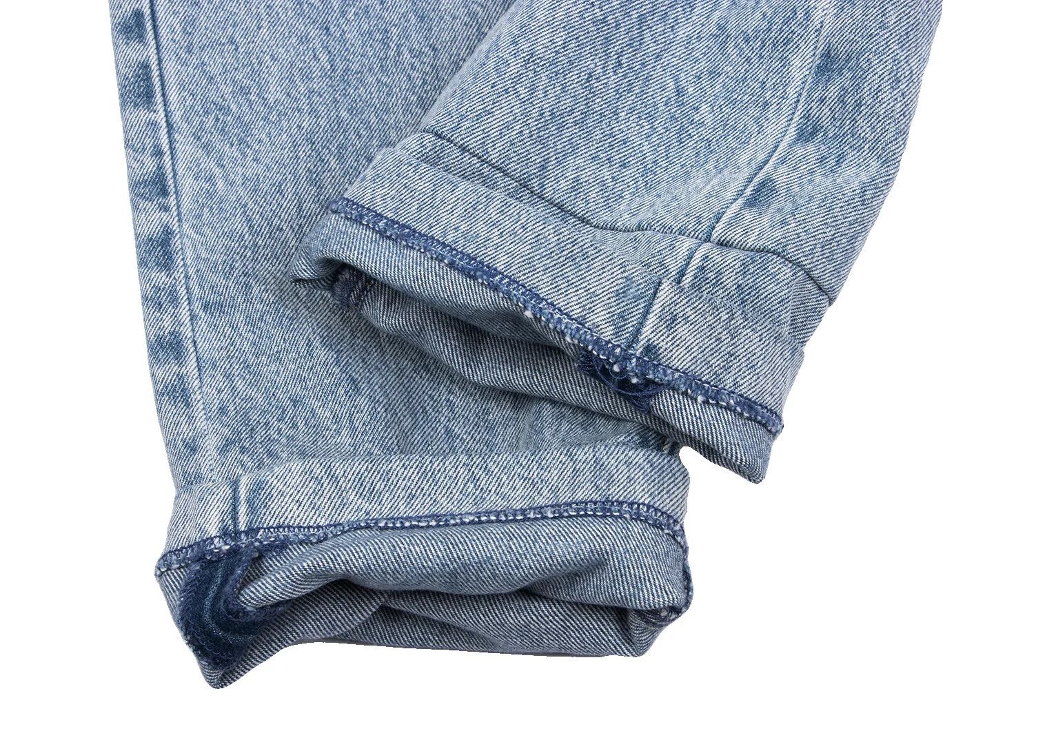 Maison Margiela Slim Reconstructed Denim Pants in Indigo Light Size US 30 / EU 46 - 8 Thumbnail