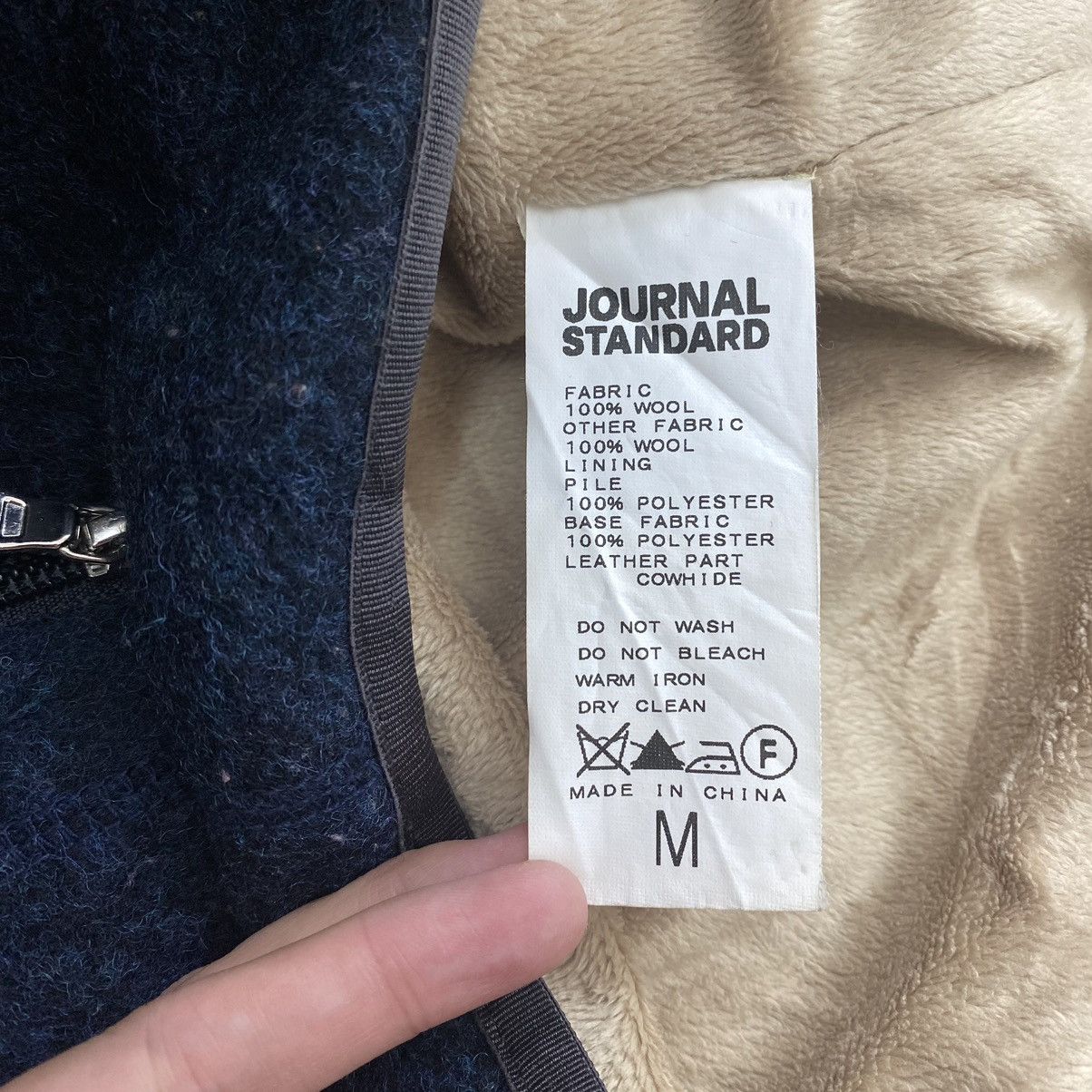Japanese Brand × Journal Standard JOURNAL STANDARD Japanese Brand Deep Pile Sherpa Shetland Size US M / EU 48-50 / 2 - 4 Thumbnail