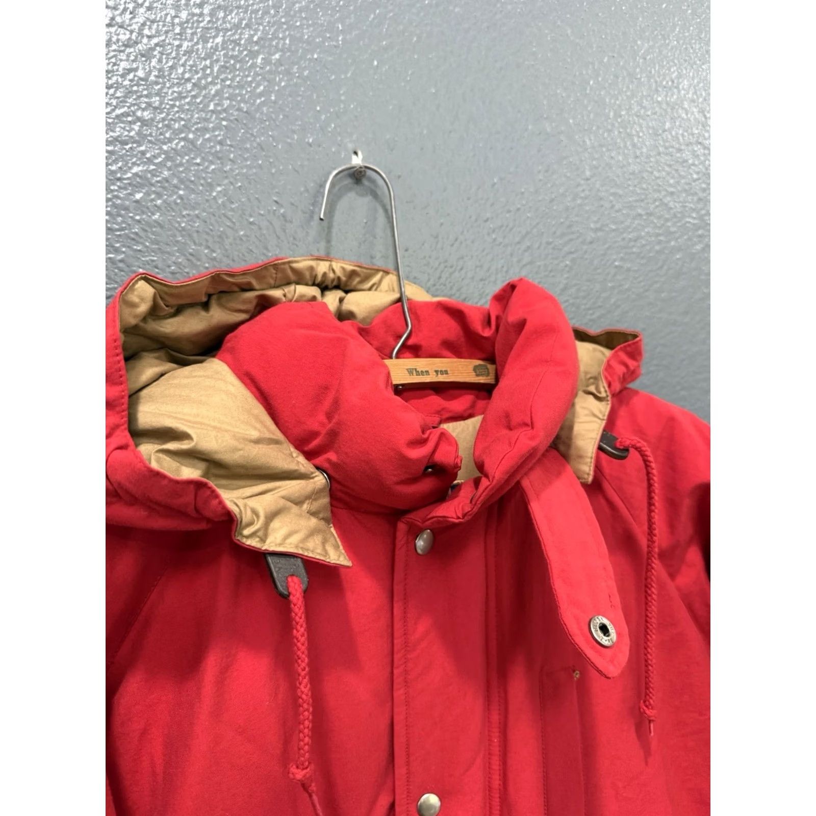Ralph Lauren VINTAGE Polo Ralph Lauren Red Heavy Down Parka Zip Jacket 90’s Men’s Large Size US L / EU 52-54 / 3 - 5 Thumbnail