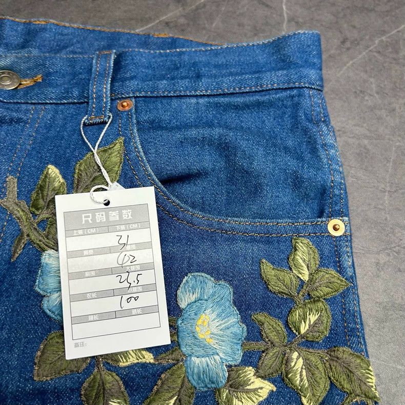 Gucci Gucci Tiger head denim trousers 2505-Nextarrow Size US 31 - 7 Thumbnail