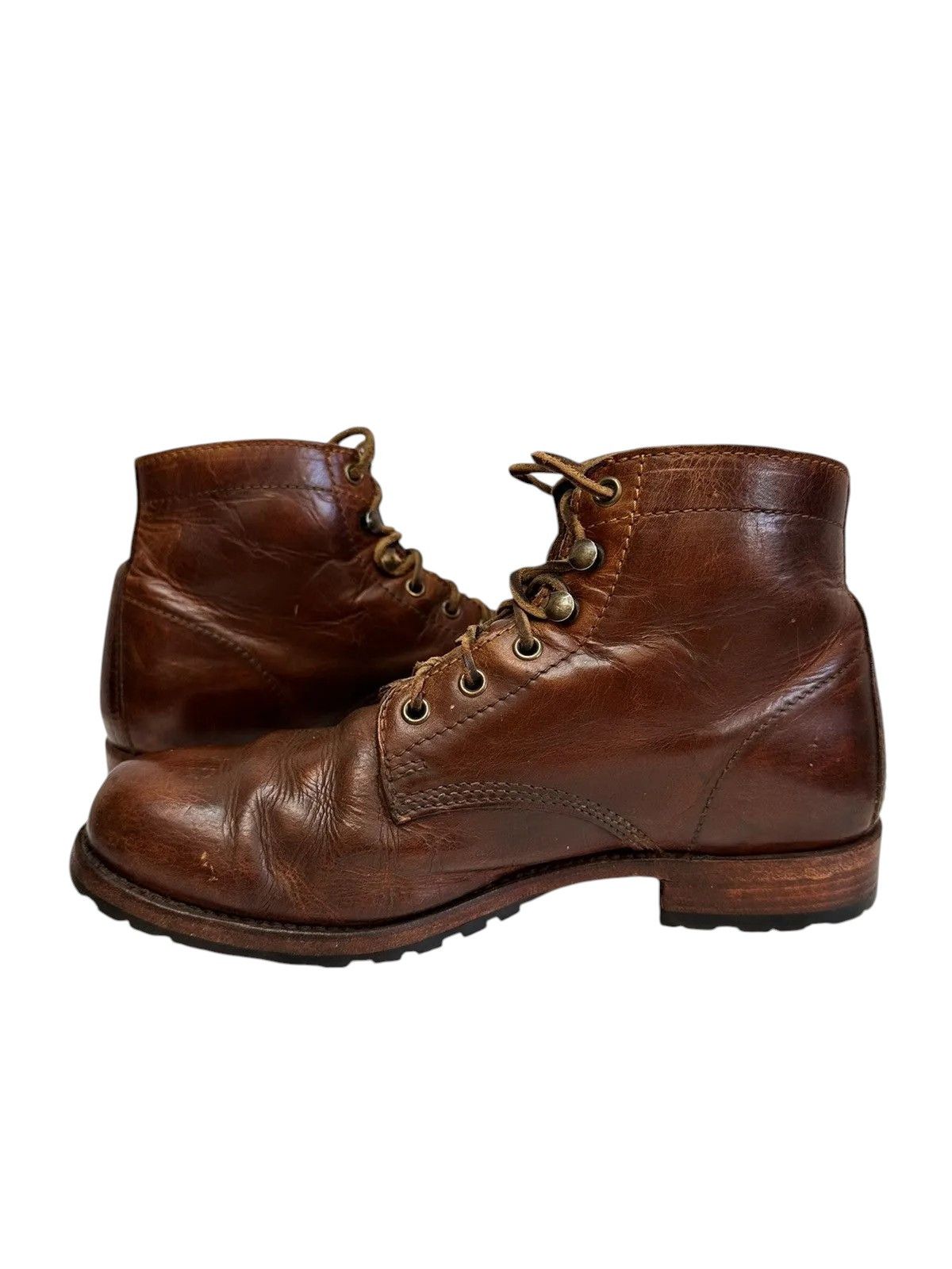 Leather Leather AS 98 STYLE AVANT-GARDE Boots BROGUE Guidi Size US 9 / EU 42 - 6 Thumbnail