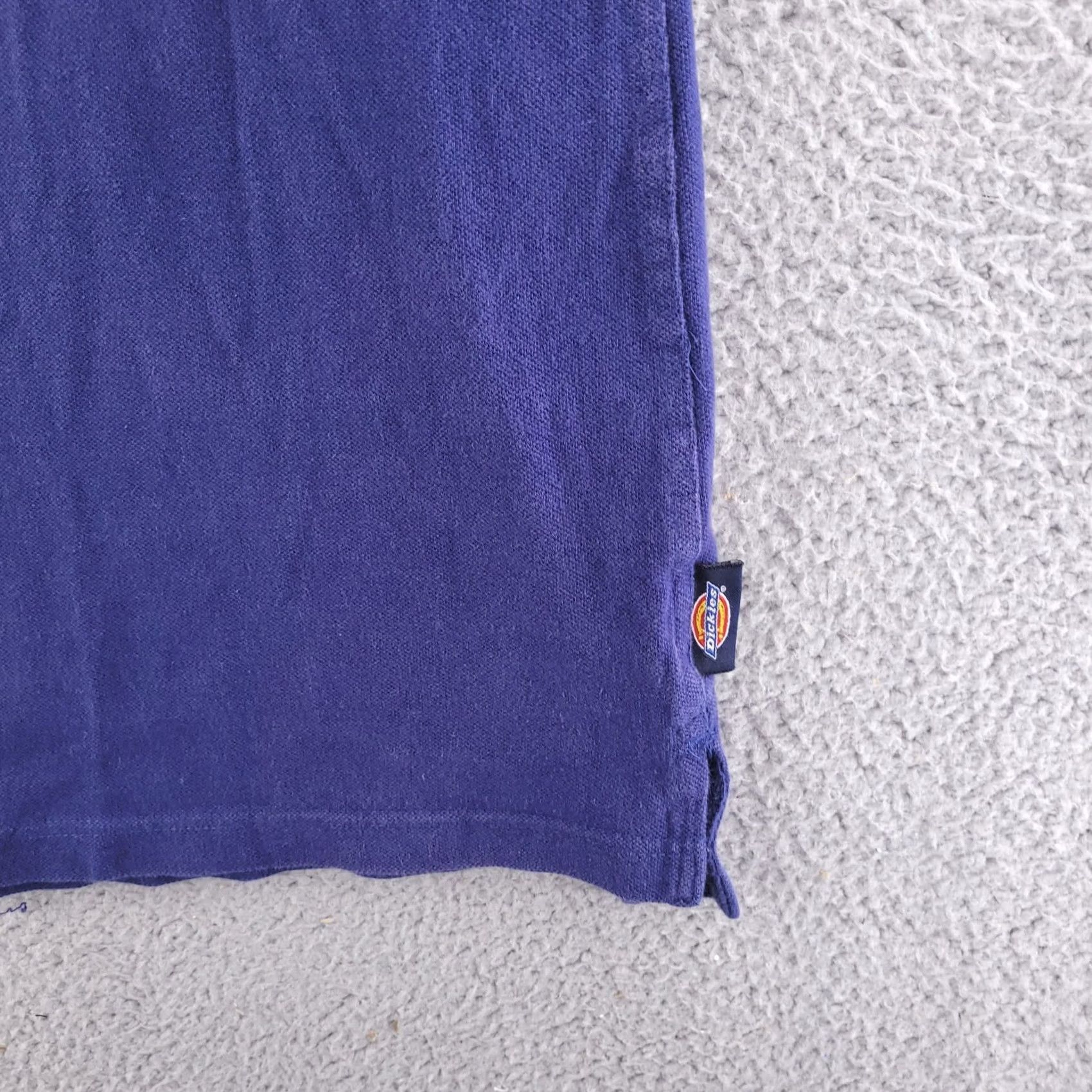 Dickies Dickies Shirt Mens Large Blue Polo Short Sleeve Collared Workwear Distressed Polo Shirt Mens Large Blue Vintage No Size US L / EU 52-54 / 3 - 5 Thumbnail
