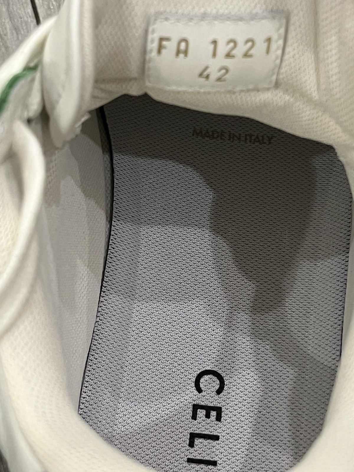 Celine Celine CT-02 MID SNEAKER WHITE/GREEN Size US 9 / EU 42 - 11 Thumbnail