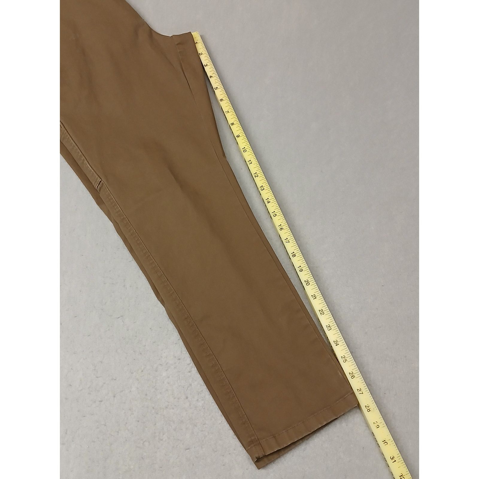Weatherproof Weatherproof (32x30) Men's Brown Straight Leg Utility Pants Size US 32 / EU 48 - 4 Thumbnail