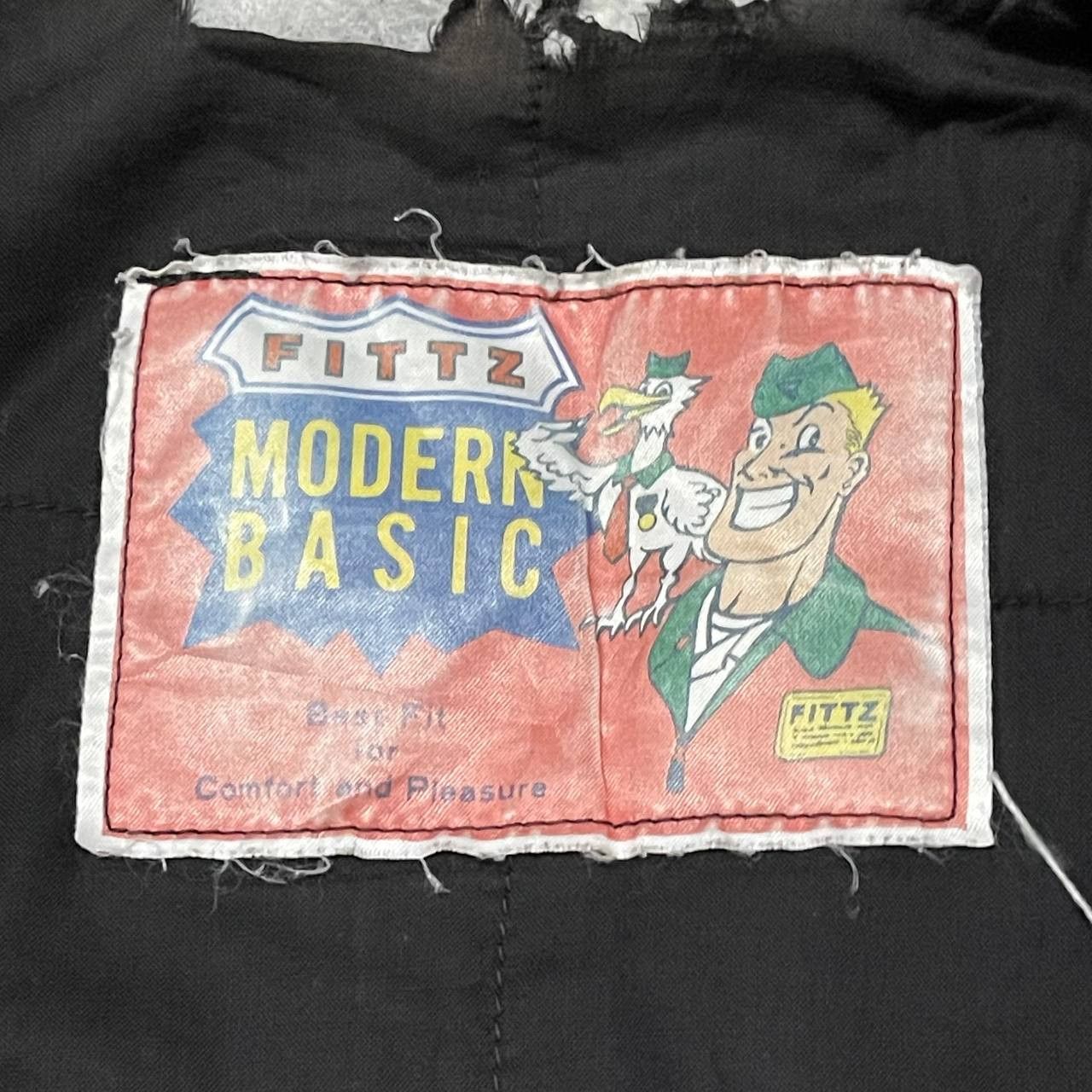 Japanese Brand Vintage Fittz International Thrashed Jacket Issey Miyake Size US L / EU 52-54 / 3 - 13 Thumbnail