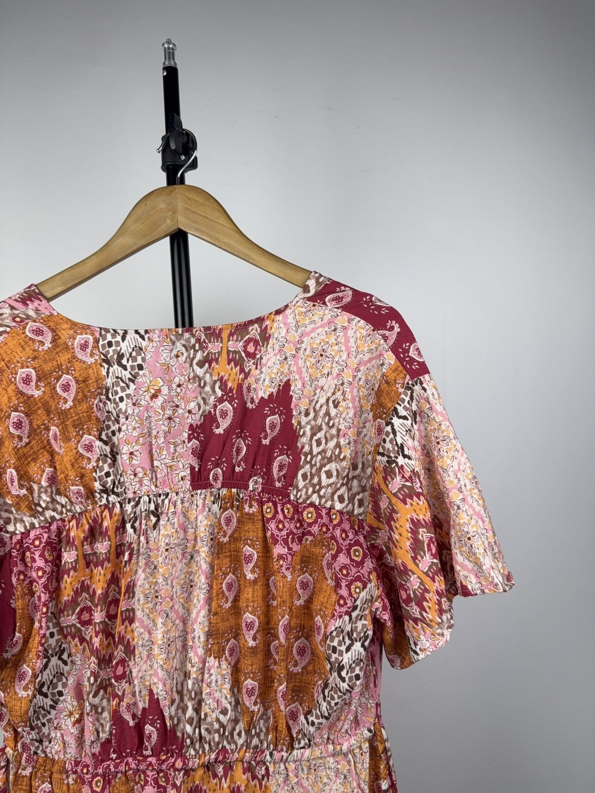 Desigual Y2K Retro Desigual Boho Patchwork Floral Dress Multicolor M Size M / US 6-8 / IT 42-44 - 9 Thumbnail