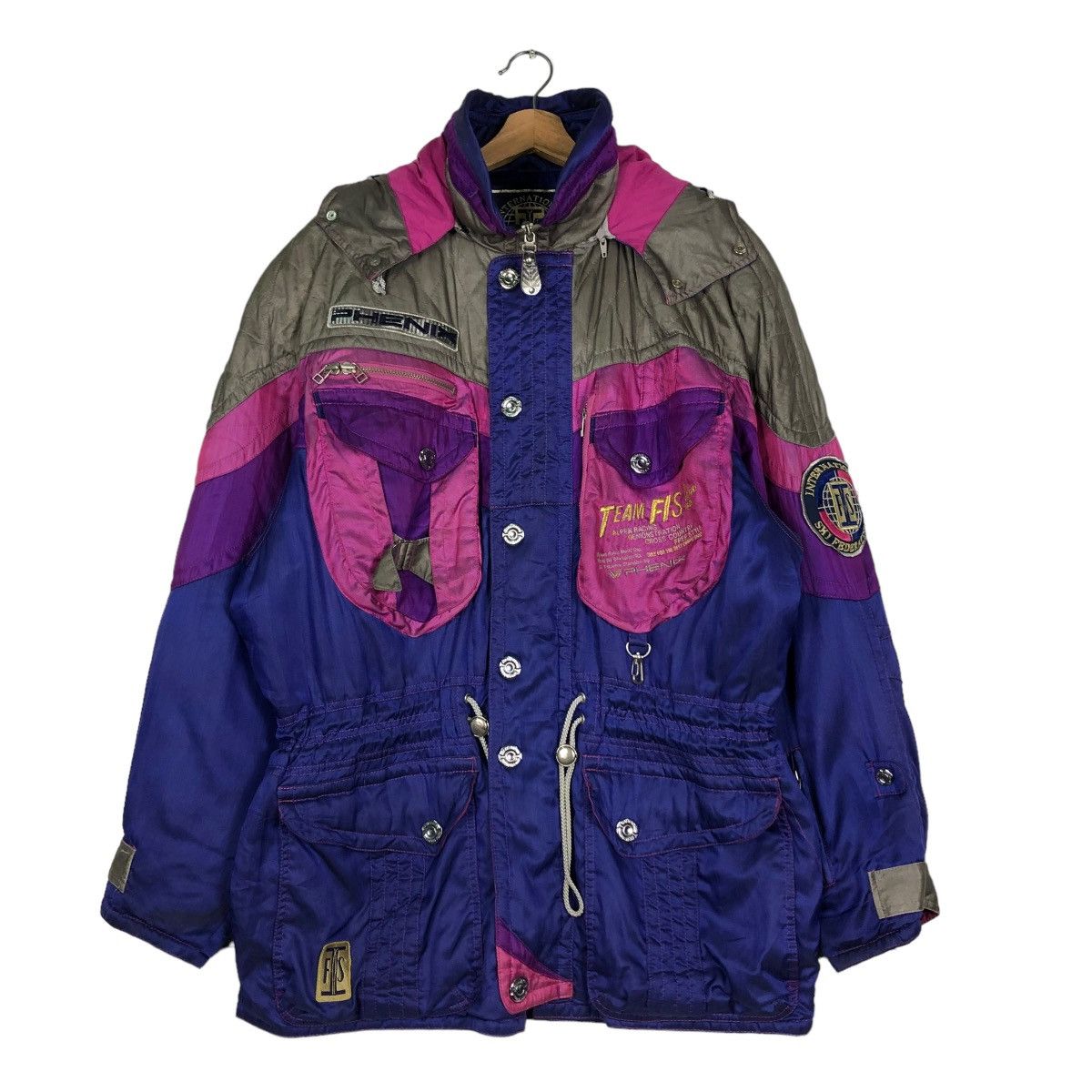 Japanese Brand × Vintage 🔥VINTAGE SKI JACKET WINTER PHENIX MULTI POCKETS CARGO RARE Size US M / EU 48-50 / 2 - 1 Thumbnail