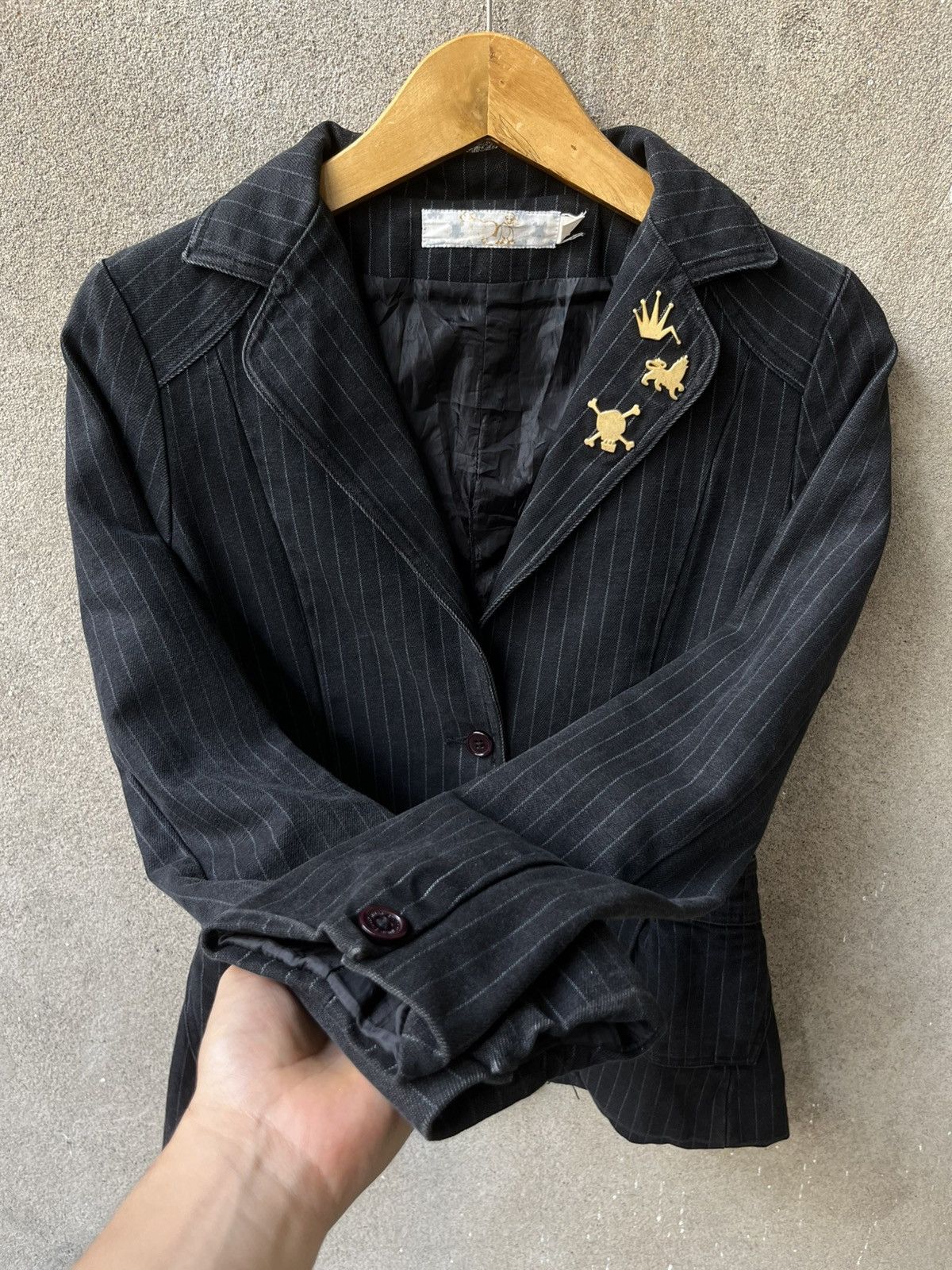 Stussy Vintage rare 2000s blazer stussy Size S / US 4 / IT 40 - 4 Thumbnail