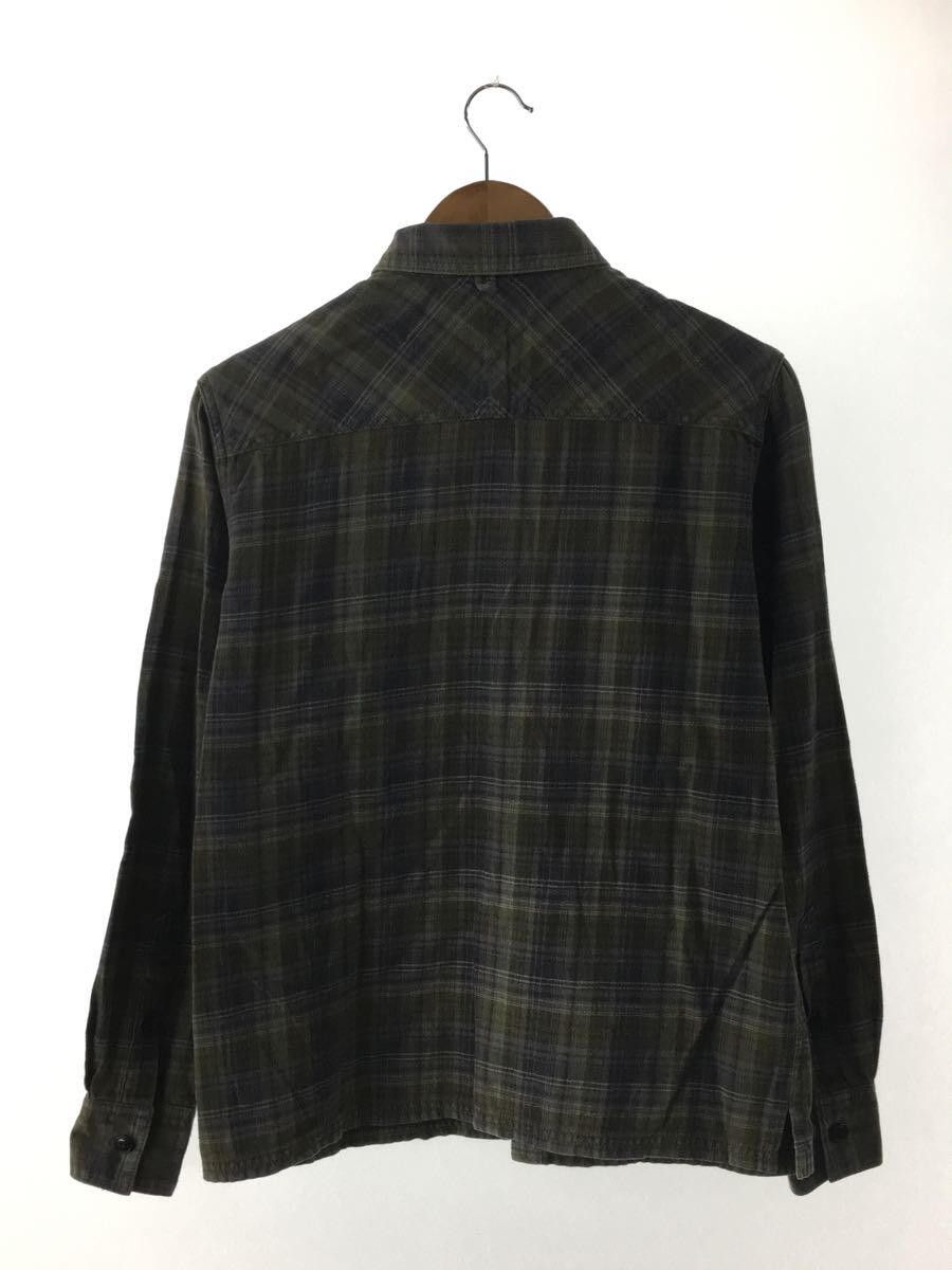 Shirt Cotton Check Button Up Chest Pocket Multicolor
