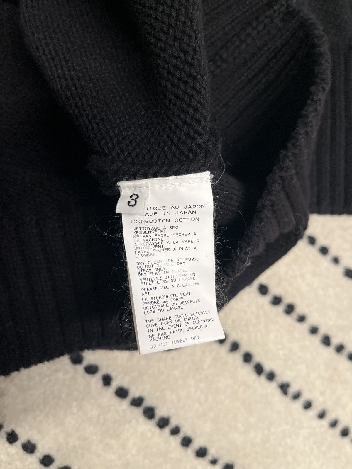 Yohji Yamamoto Yohji Yamamoto Pour Homme AW16 Sweater Size US M / EU 48-50 / 2 - 6 Thumbnail
